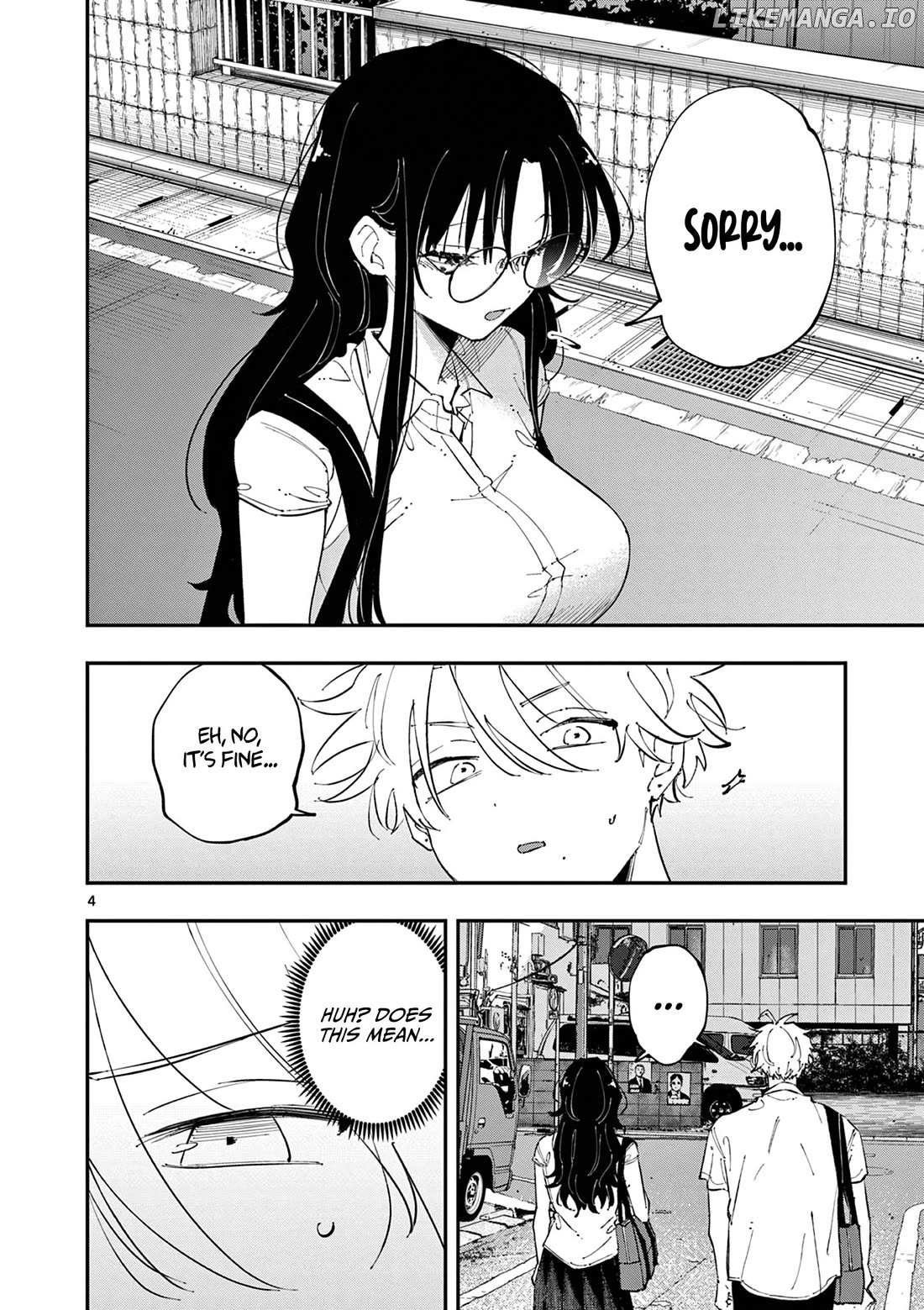 The Person Sitting Next to Me Looking at Me with Perverted Eyes Chapter 21 - page 4