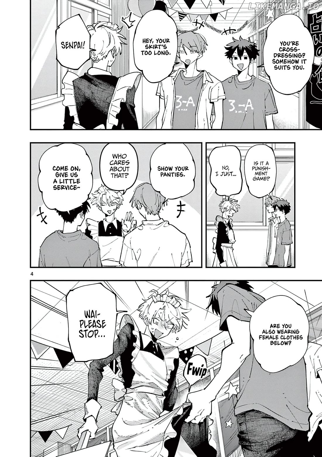 The Person Sitting Next to Me Looking at Me with Perverted Eyes Chapter 22 - page 4