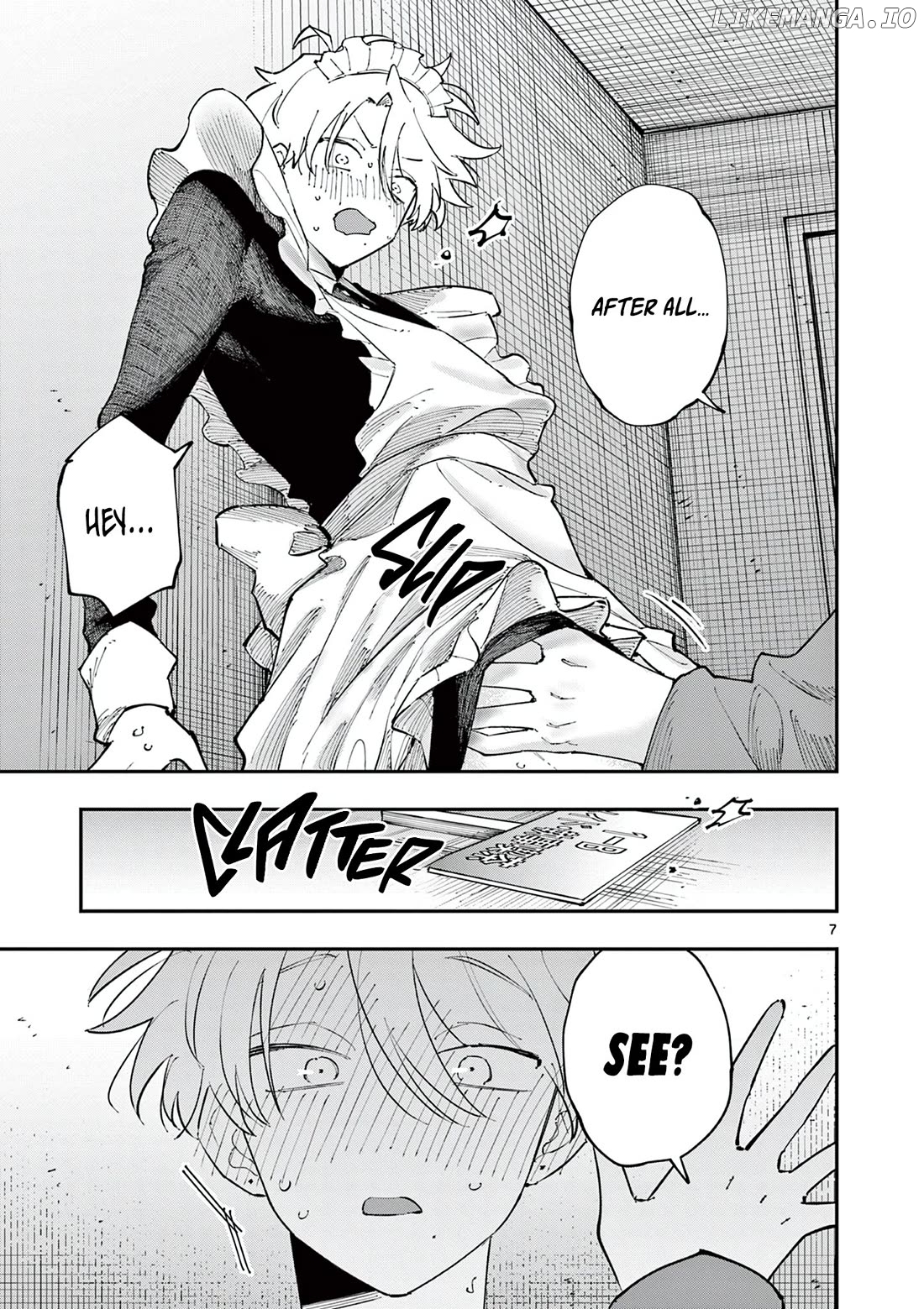 The Person Sitting Next to Me Looking at Me with Perverted Eyes Chapter 22 - page 7