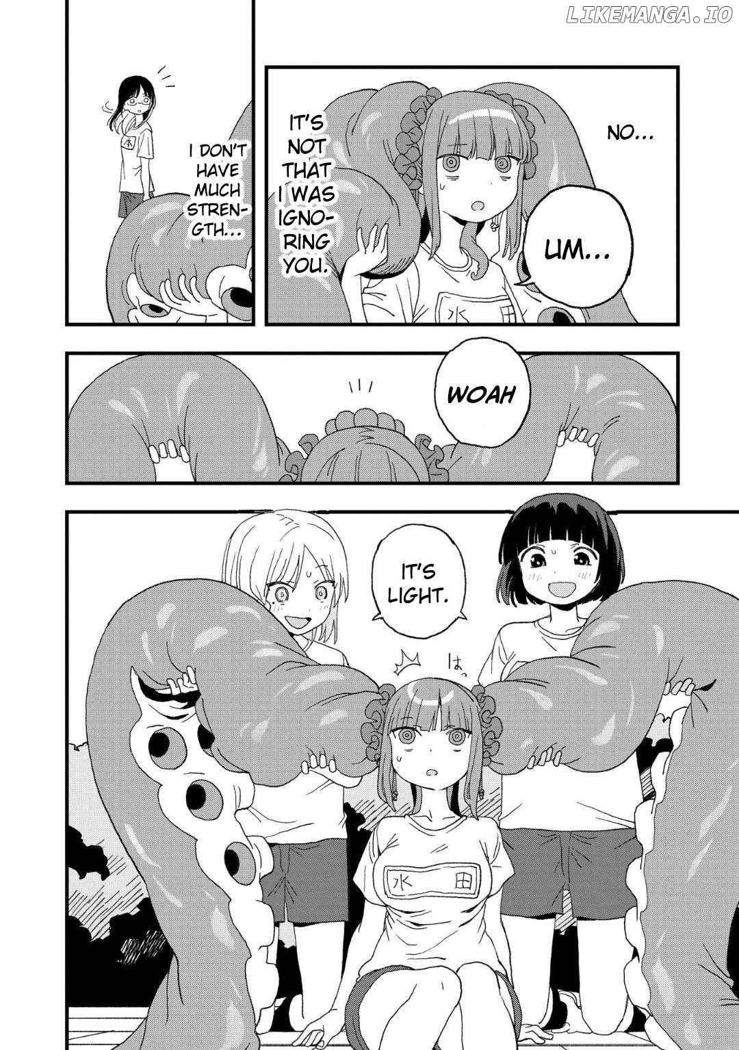 Mizudako-Chan Kara Wa Nigerarenai! Chapter 16 - page 34