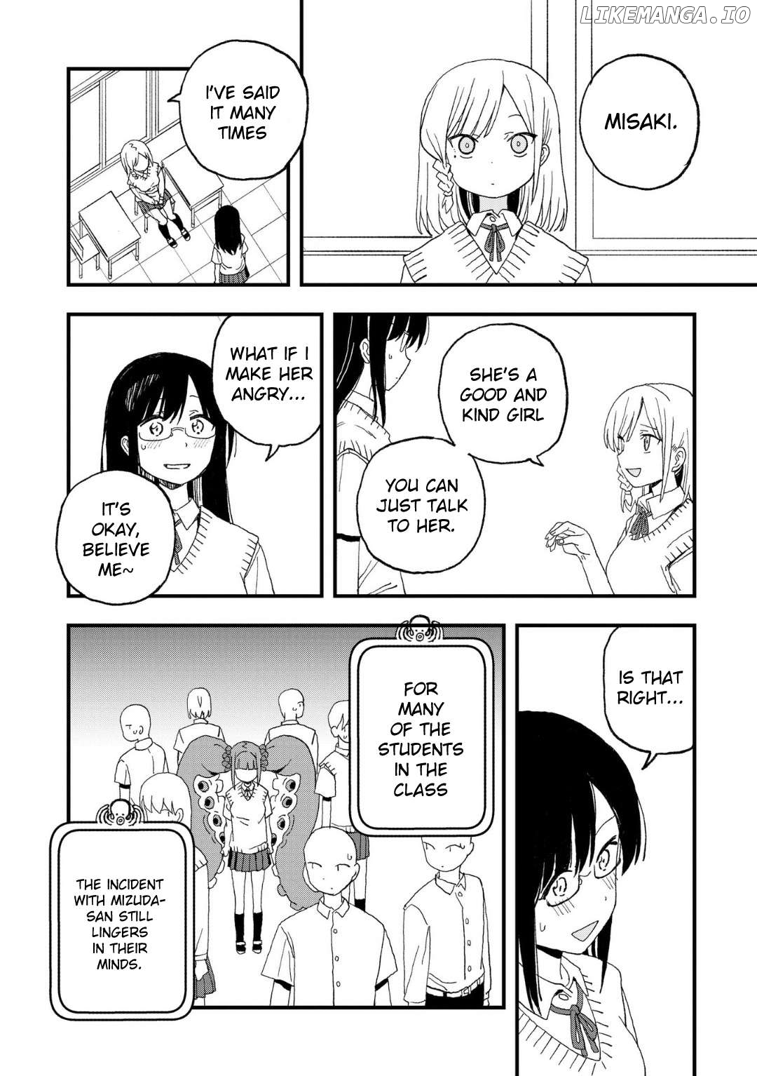 Mizudako-Chan Kara Wa Nigerarenai! Chapter 16 - page 4