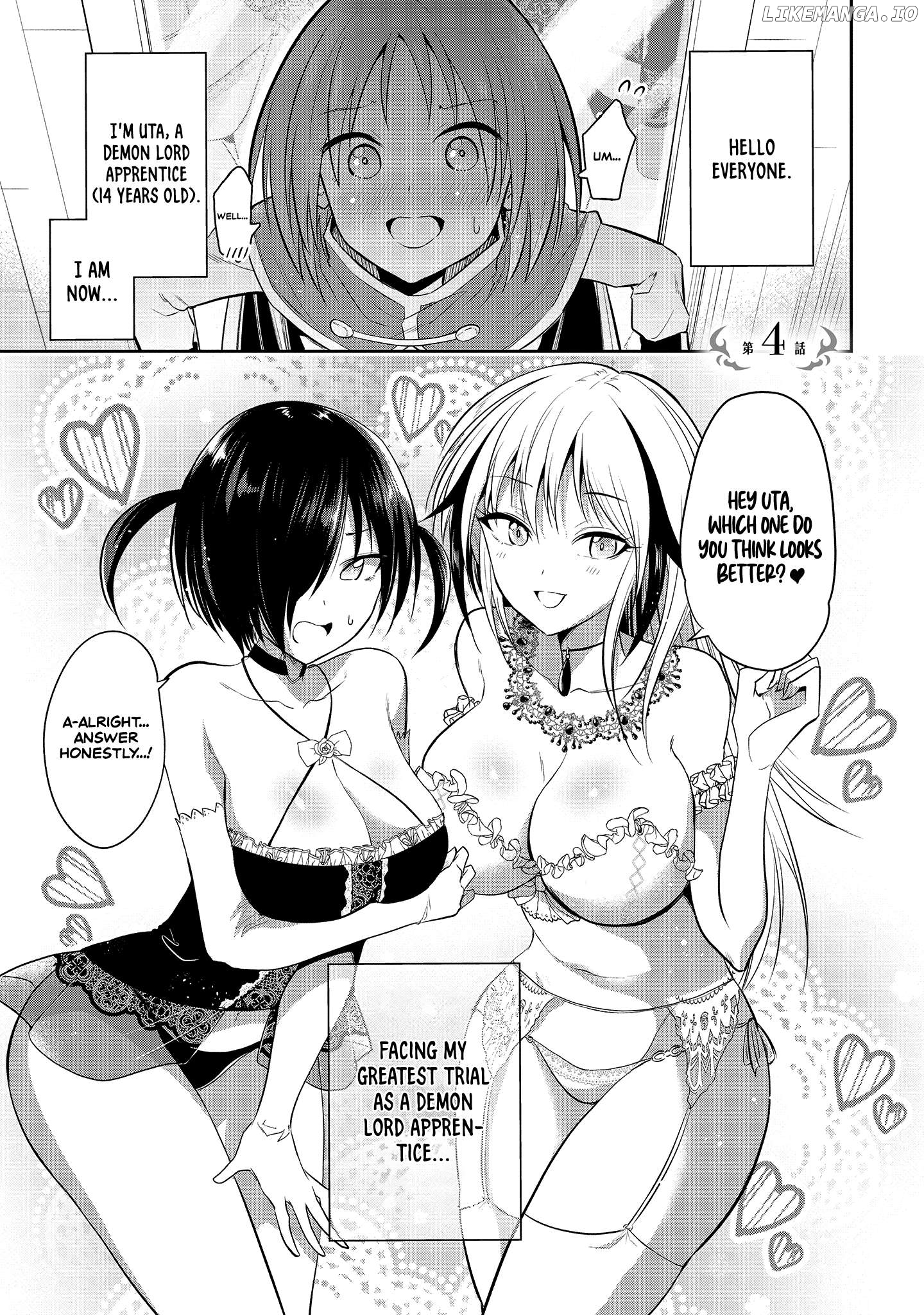 Maou no Musume-Tachi to Maguwaeba Tsuyoku Narerutte Hontou Desuka? Chapter 4 - page 2