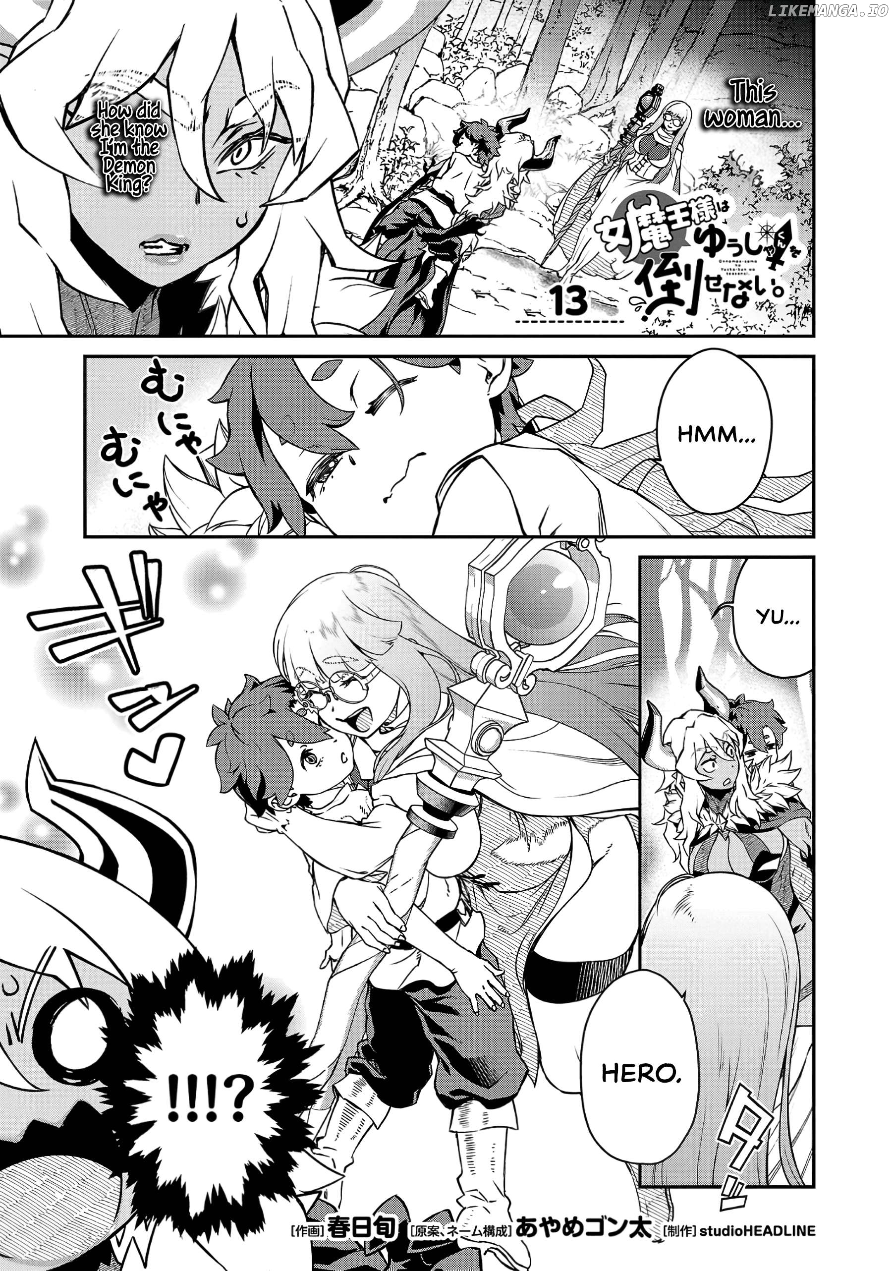 Onnamaou-Sama Wa Yuusha-Kun O Taosenai. Chapter 13 - page 1
