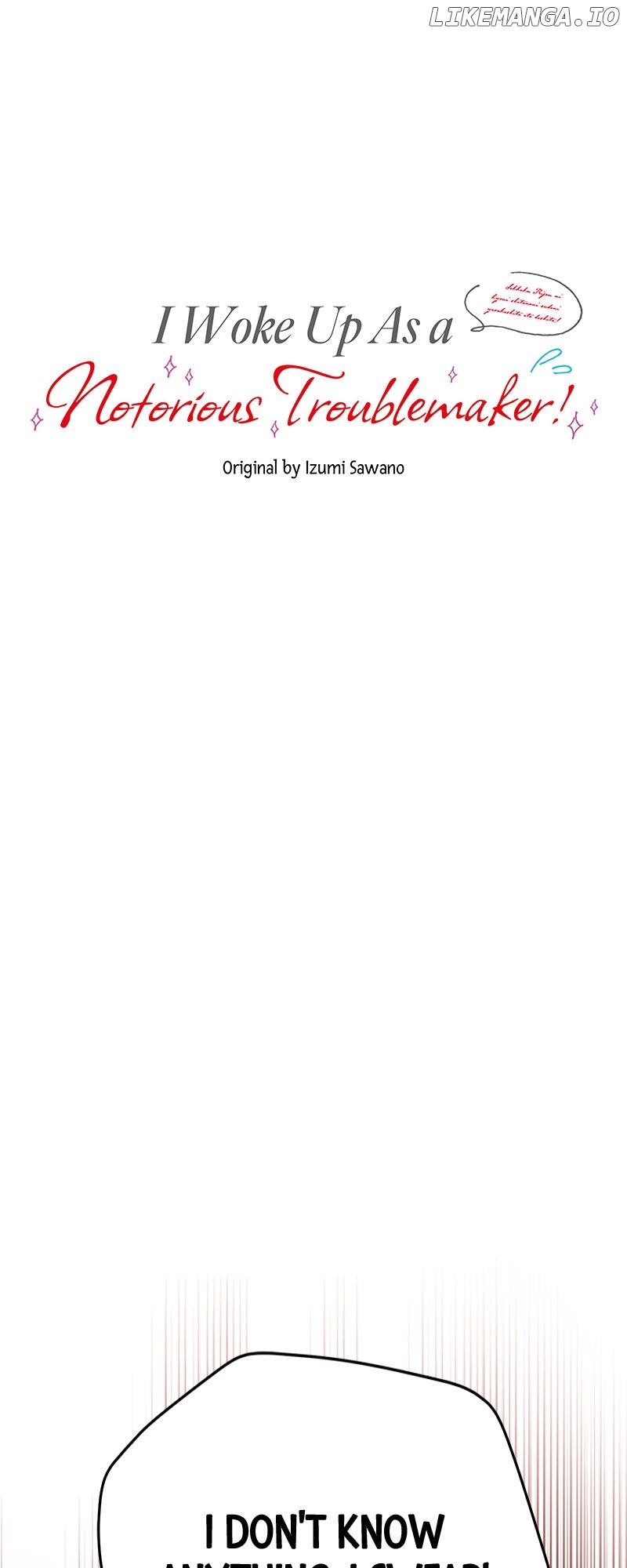 I Woke Up As a Notorious Troublemaker! Chapter 32 - page 1