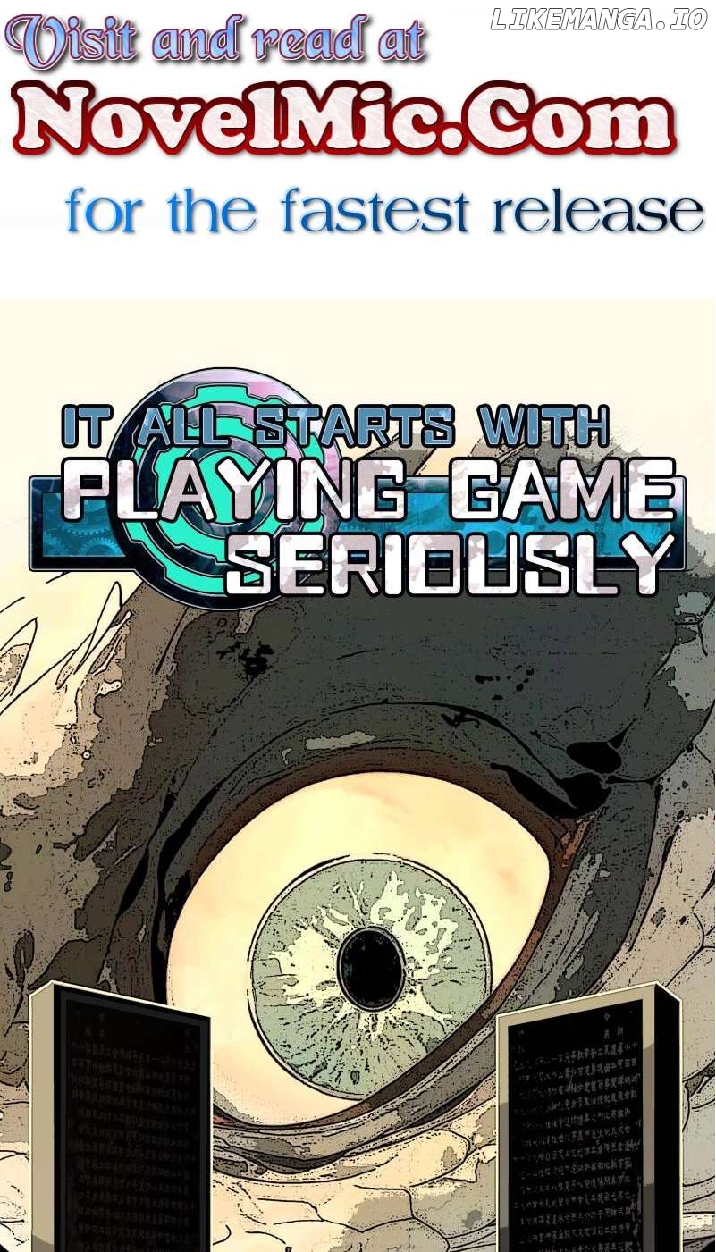 It all starts with playing game seriously Chapter 169 - page 1