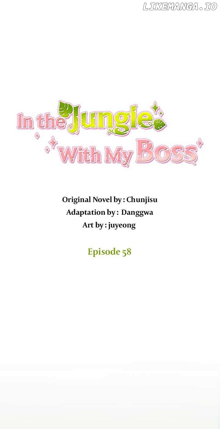 In the Jungle With My Boss Chapter 58 - page 1