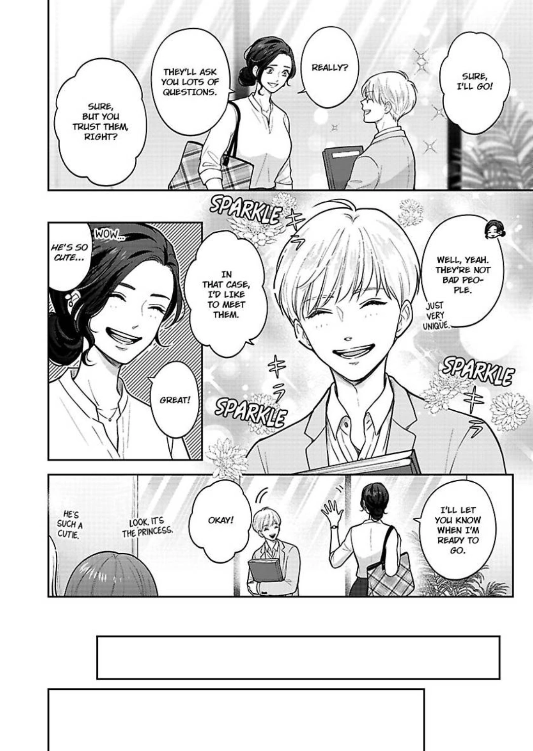 Princess to Knight-san - Saikyou ni Kawaii Kouhai ga, Kareshi na Wake Chapter 4 - page 5