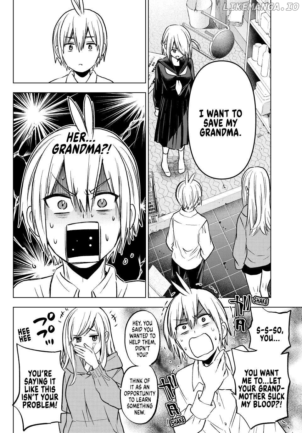 Hiiragi-San Chi No Kyuuketsu Jijou Chapter 28 - page 4