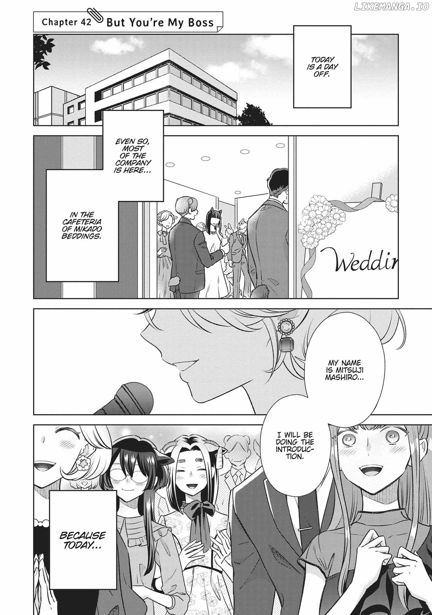 I'm a Wolf, but My Boss is a Sheep Chapter 42 - page 1