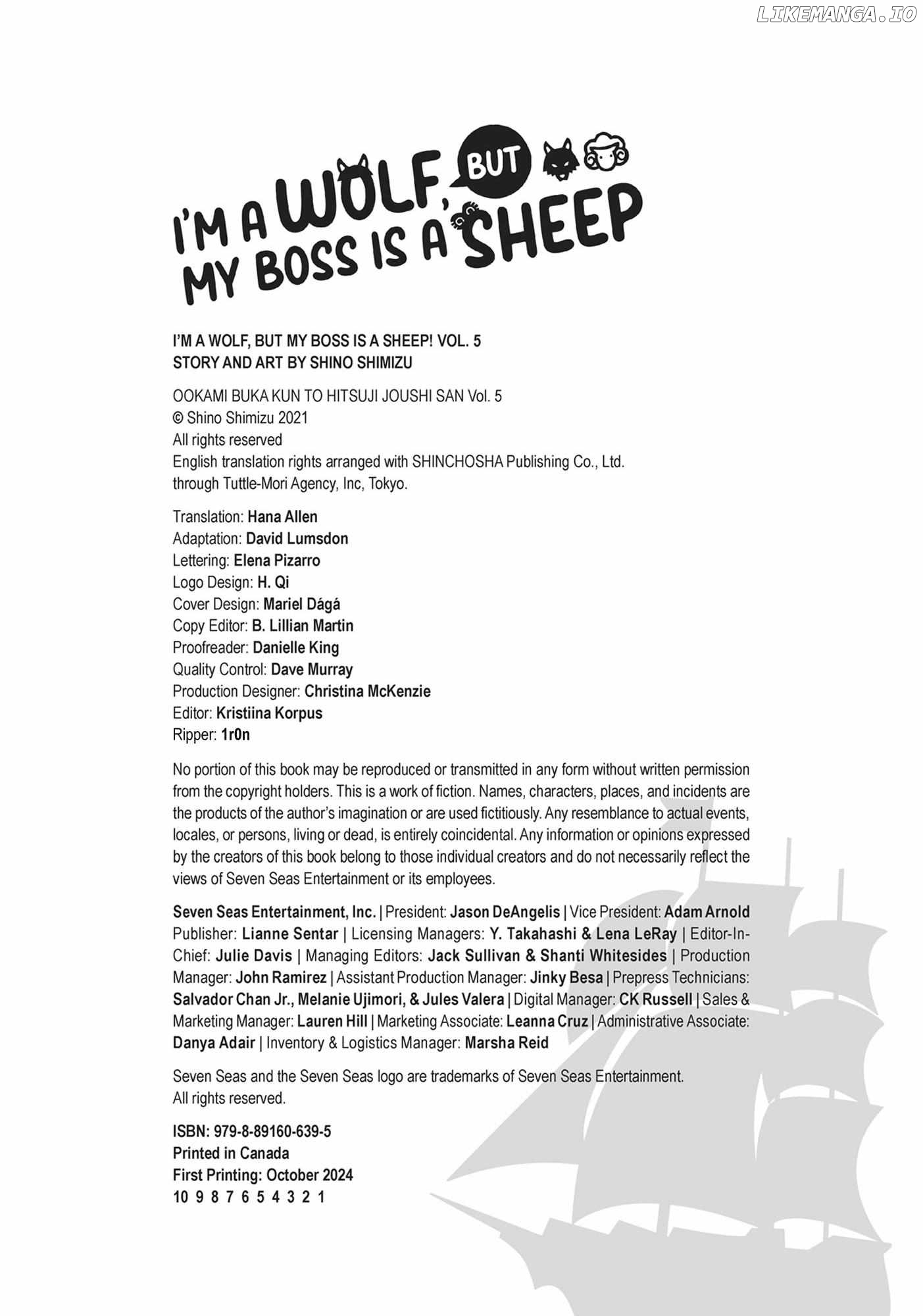 I'm a Wolf, but My Boss is a Sheep Chapter 43.5 - page 12