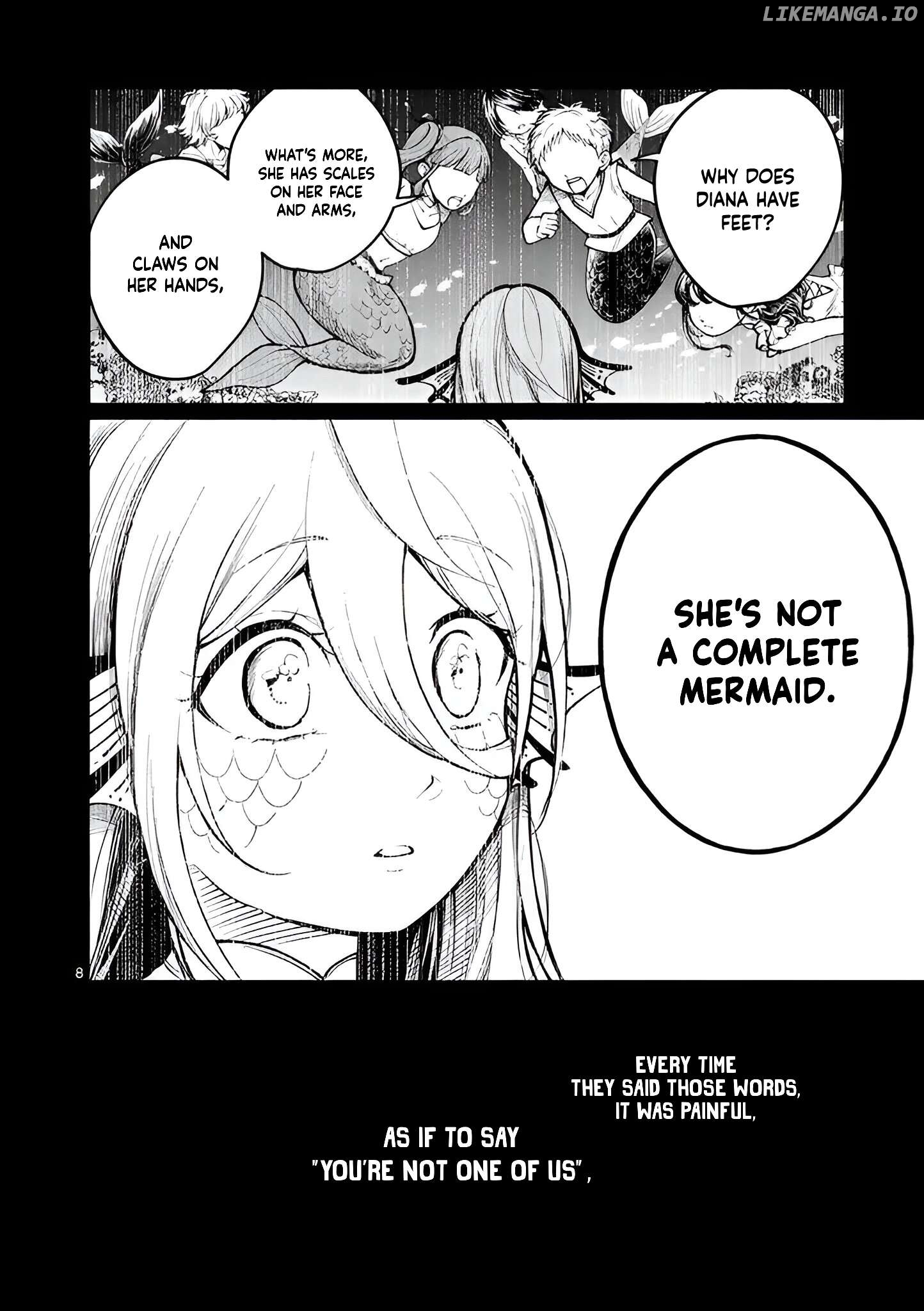 Diana Is a Strange Mermaid Chapter 19 - page 8