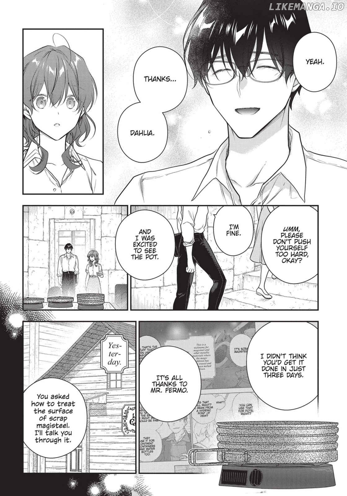 Magic Artisan Dahliya Won't Hang Her Head ~A Free Craftsman Life From Now On~ Chapter 33 - page 15