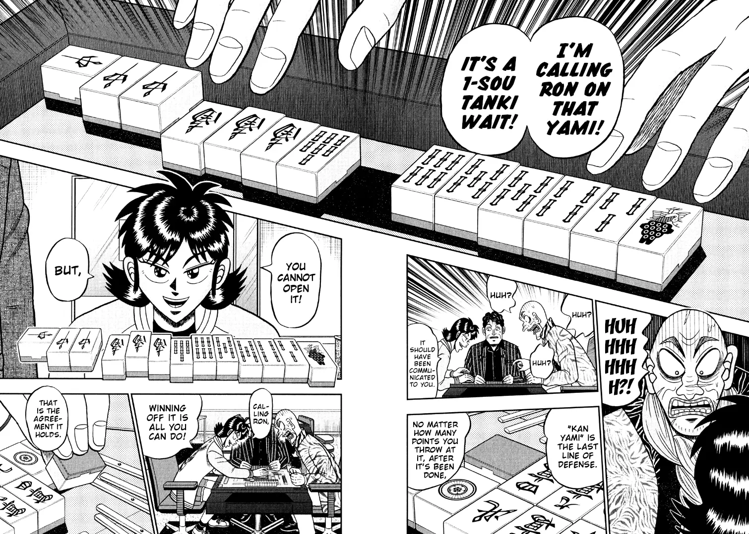Darkness of Mahjong Fighter Mamiya Chapter 45 - page 21