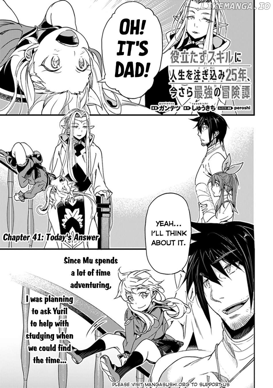 Yakudatazu Skill ni Jinsei o Sosogikomi 25-Nen, Imasara Saikyou no Boukentan Midori Kashi no Akira Chapter 41 - page 2