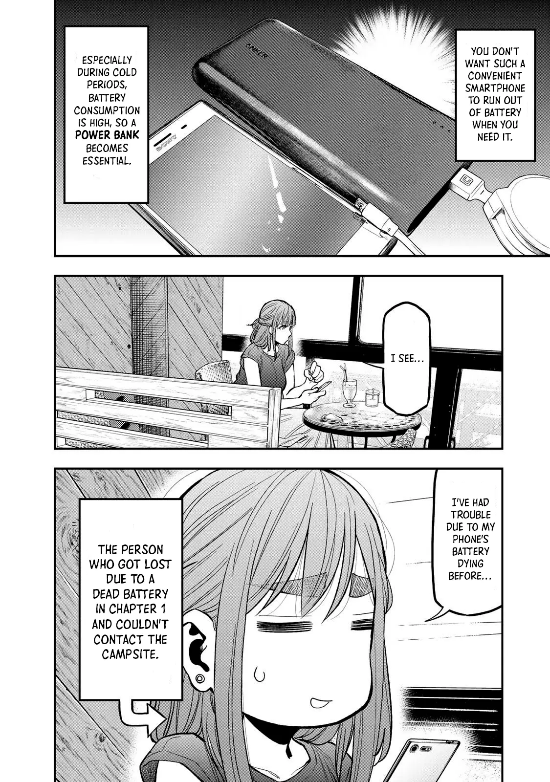 Futari Solo Camp Chapter 37 - page 16