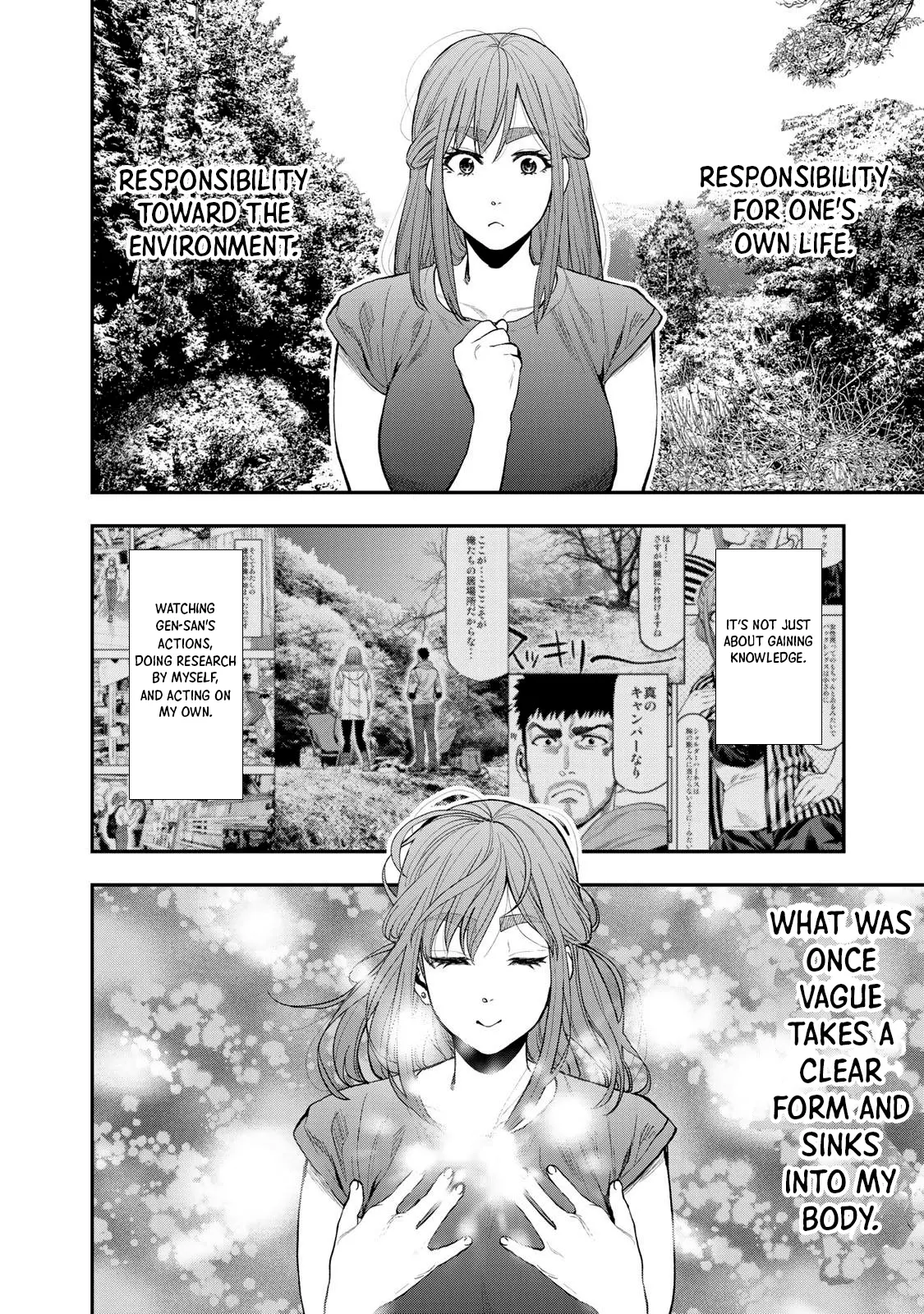 Futari Solo Camp Chapter 37 - page 18