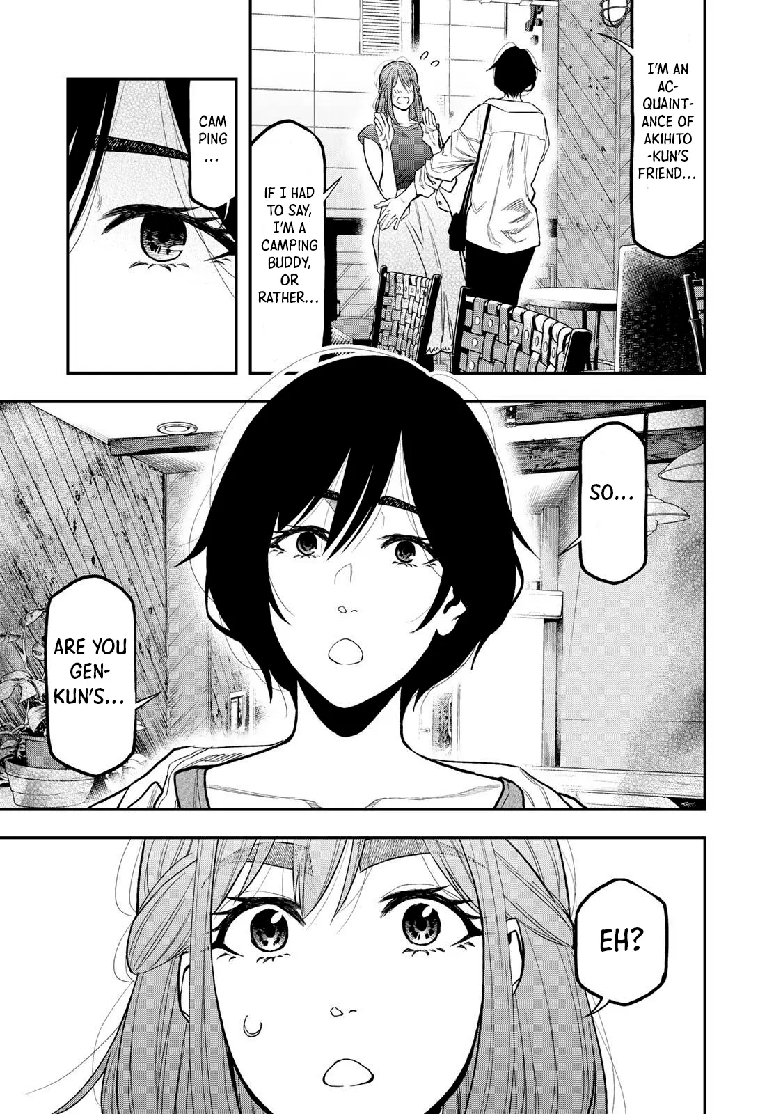 Futari Solo Camp Chapter 37 - page 23
