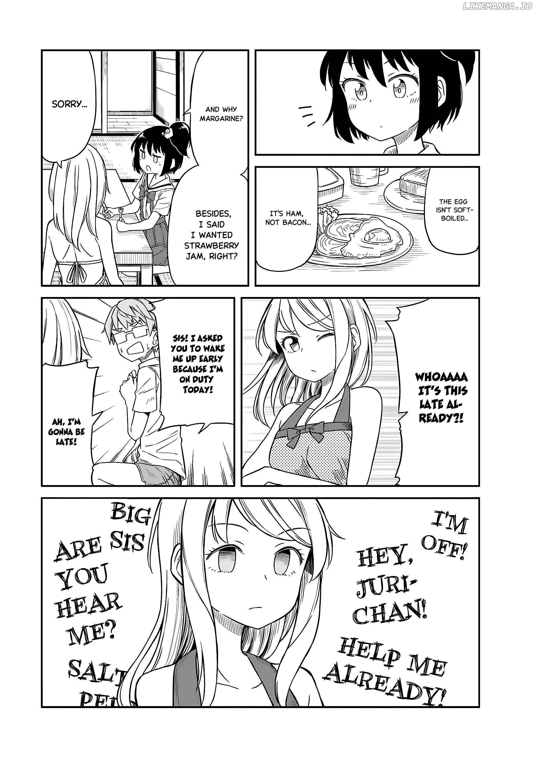 Hinomoto Sanshimai Wa Kamatte Hoshii Chapter 16 - page 3
