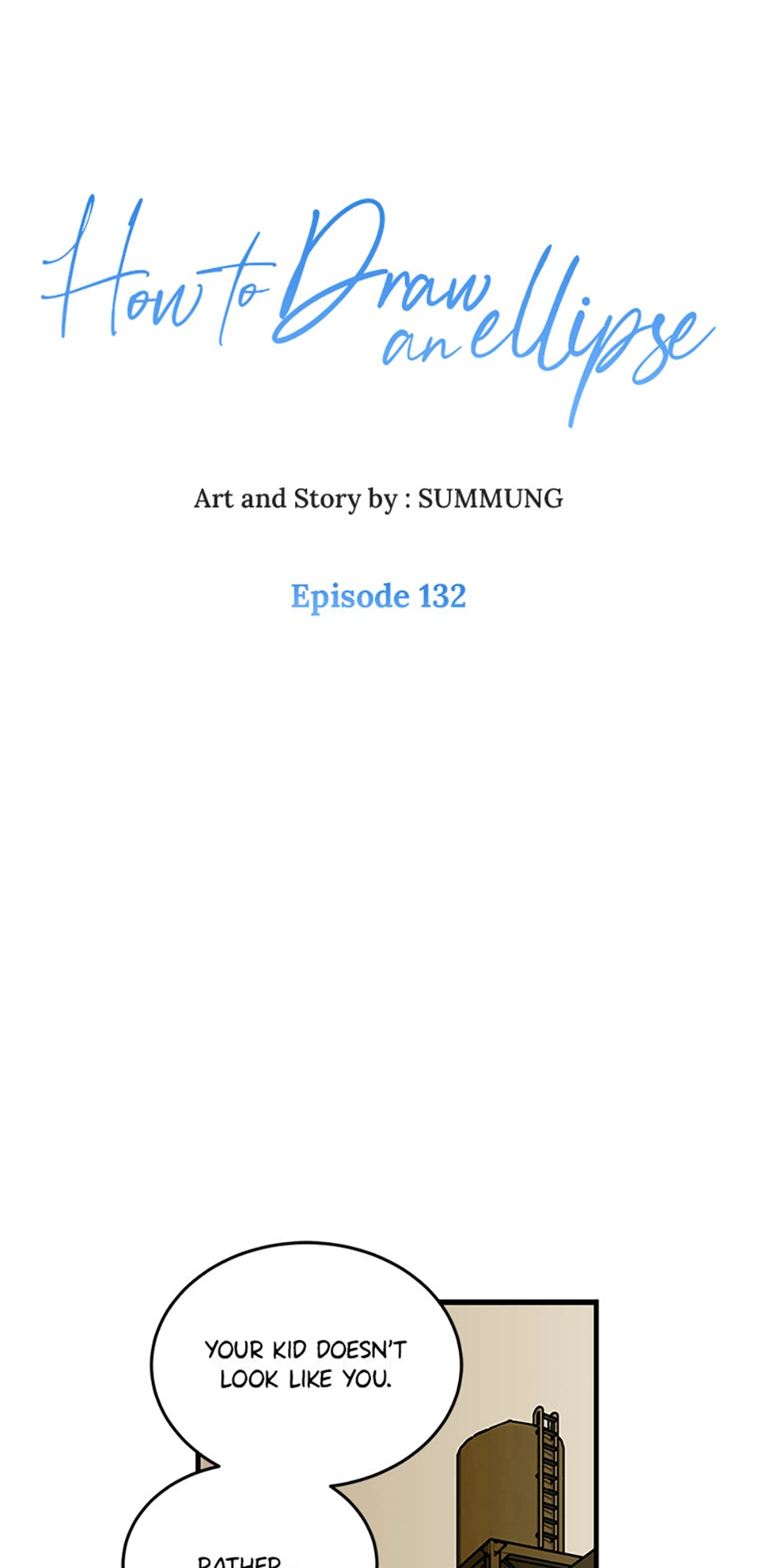 How to Draw an Ellipse Chapter 132 - page 1
