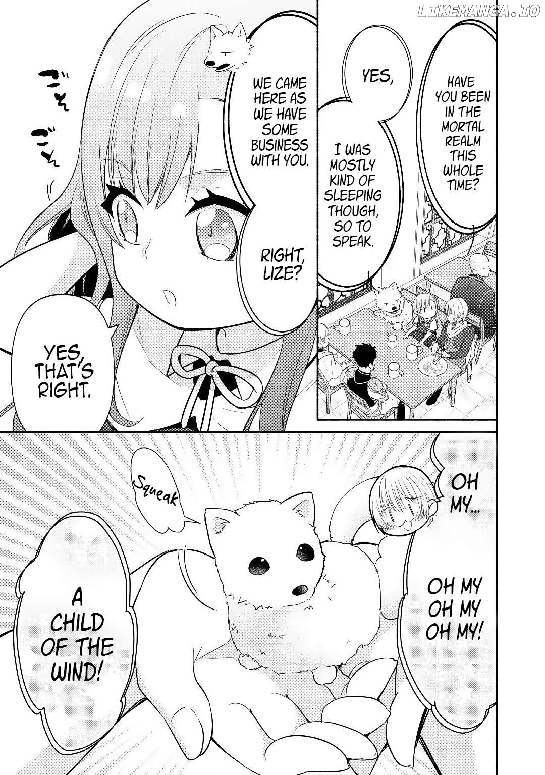 Tensei Youjo. Kamikemono to Ouji to, Saikyou no Ojisan Youhei-dan no Naka de Ikiru. Chapter 8 - page 3