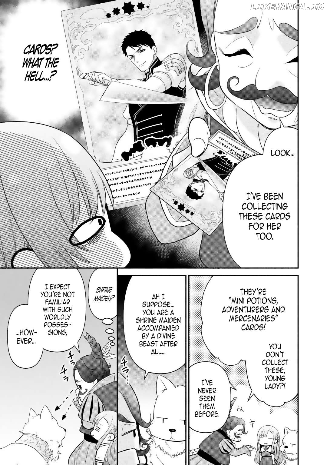 Tensei Youjo. Kamikemono to Ouji to, Saikyou no Ojisan Youhei-dan no Naka de Ikiru. Chapter 9 - page 3