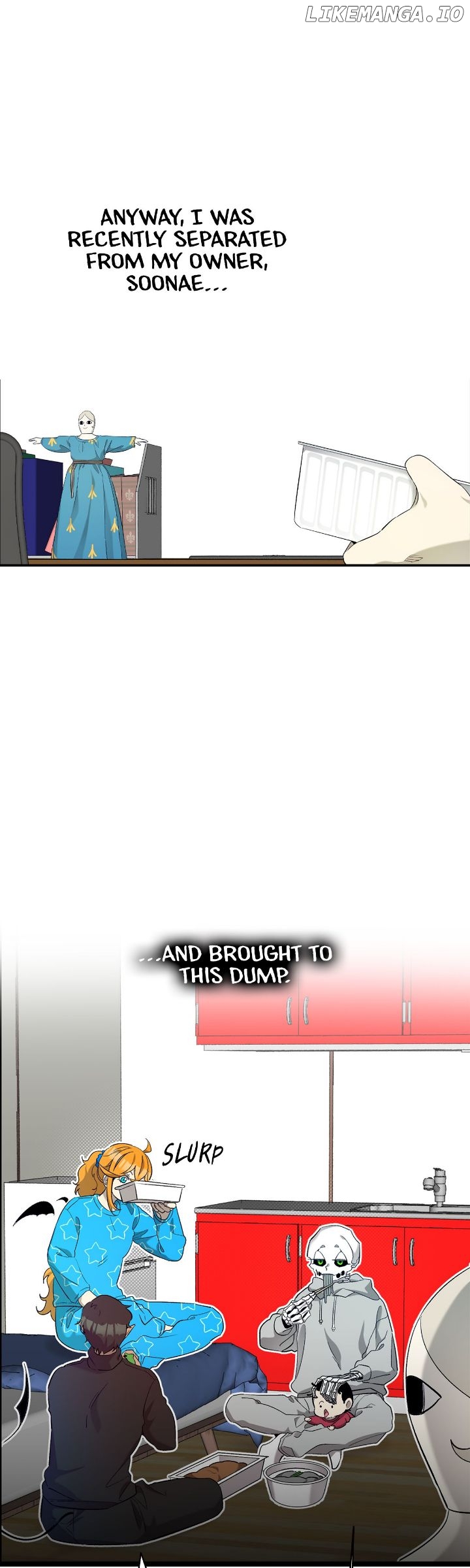 The Skeleton Becomes a Cat Dad Chapter 174 - page 40