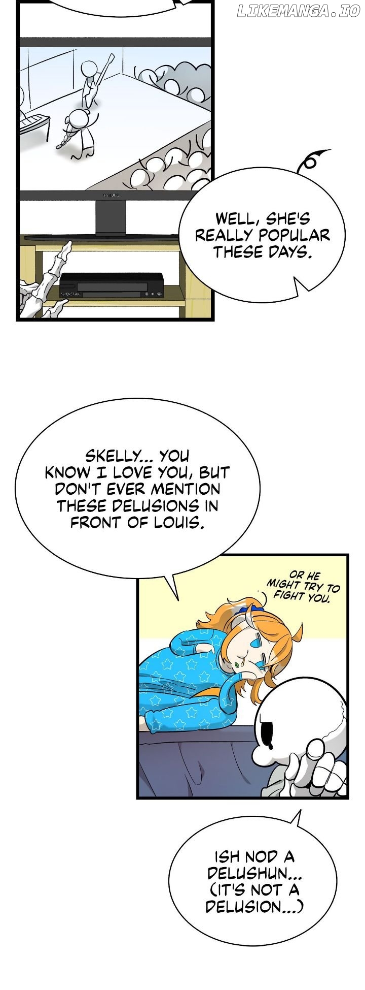 The Skeleton Becomes a Cat Dad Chapter 174 - page 47