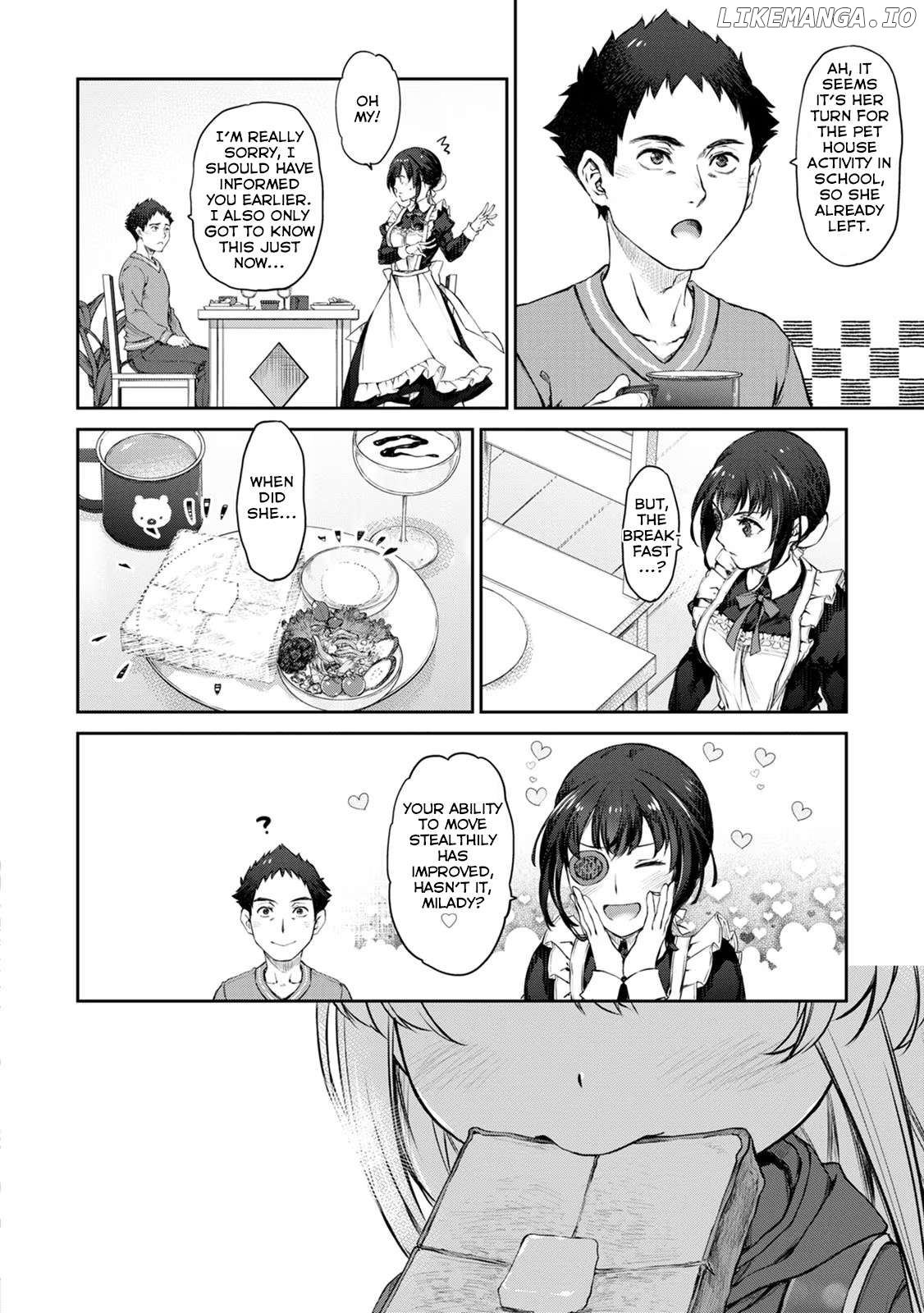 Uchi no Maid ga Uzasugiru! Chapter 34 - page 4