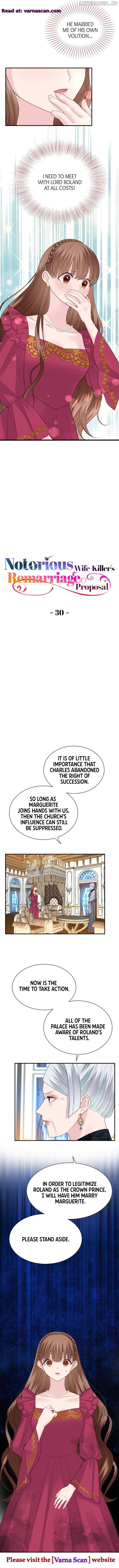 Notorious Wife-Killer's Remarriage Proposal Chapter 30 - page 3