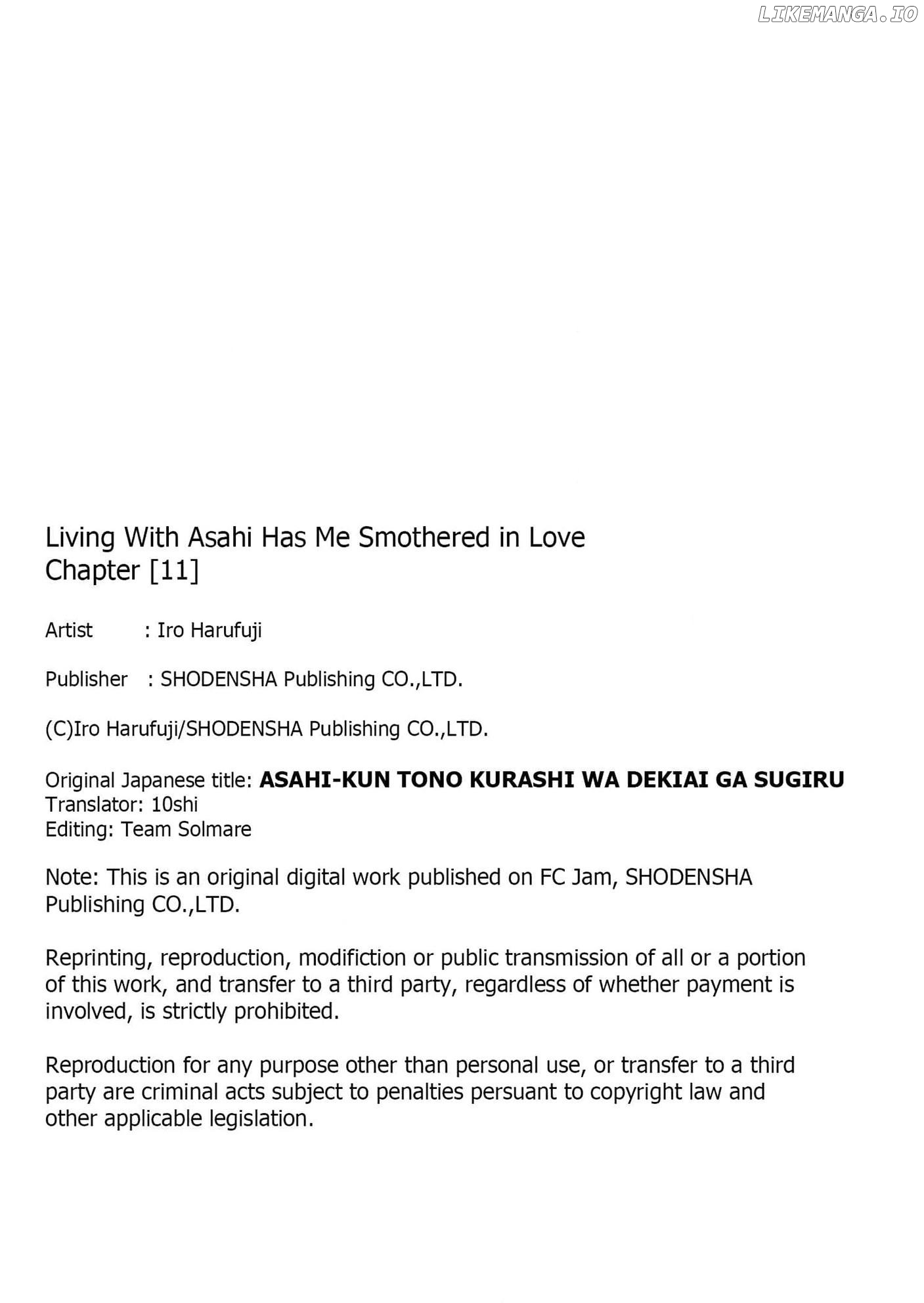 Living With Asahi Has Me Smothered in Love Chapter 11 - page 35