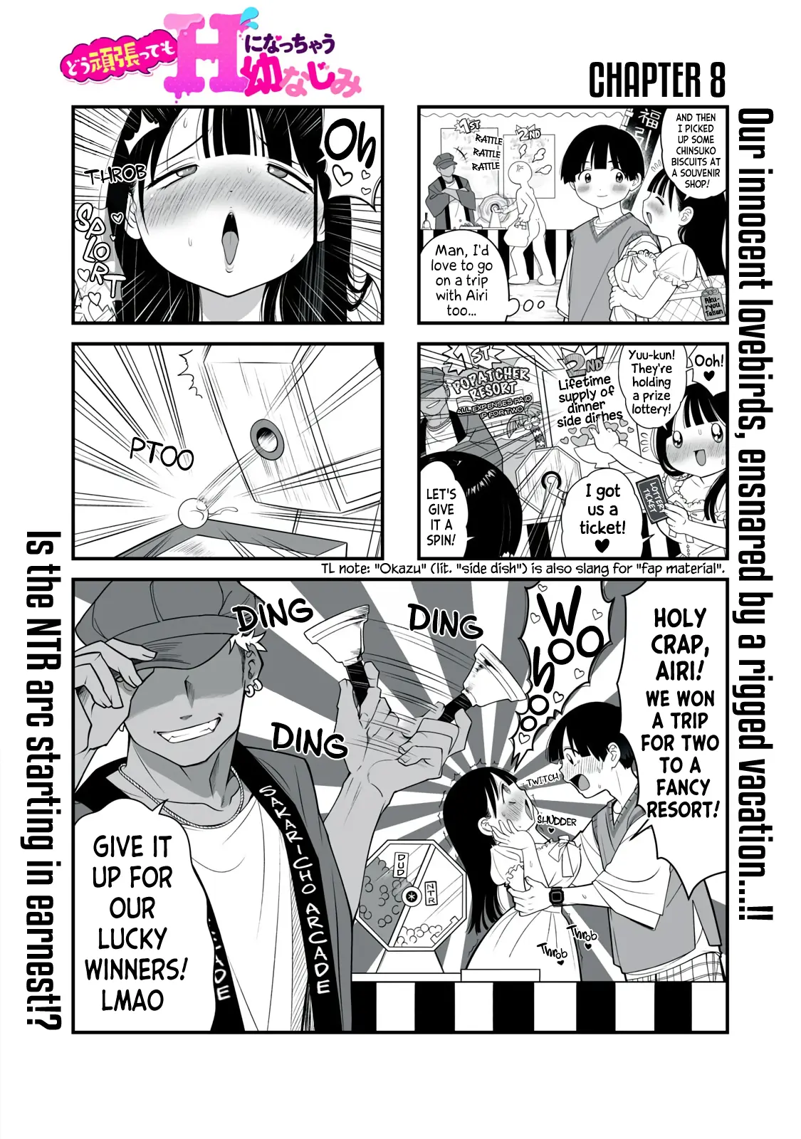 Dou Ganbattemo H ni Nacchau Osananajimi Chapter 8 - page 1