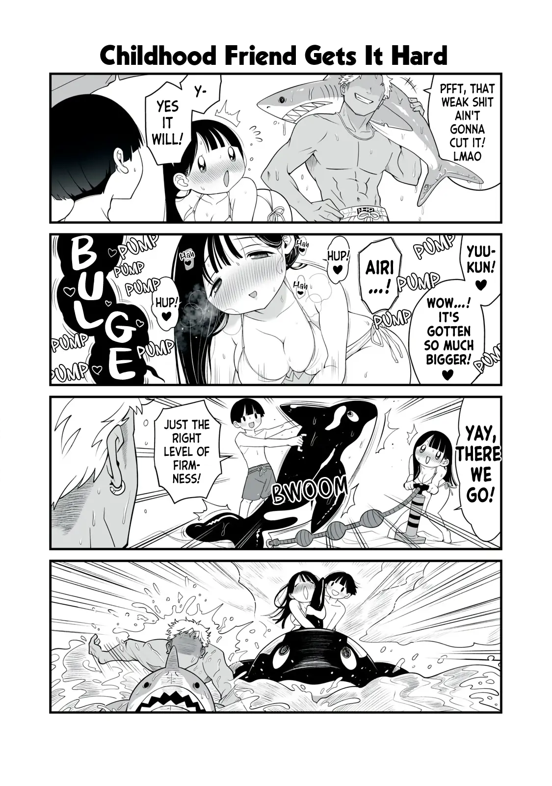 Dou Ganbattemo H ni Nacchau Osananajimi Chapter 8 - page 4