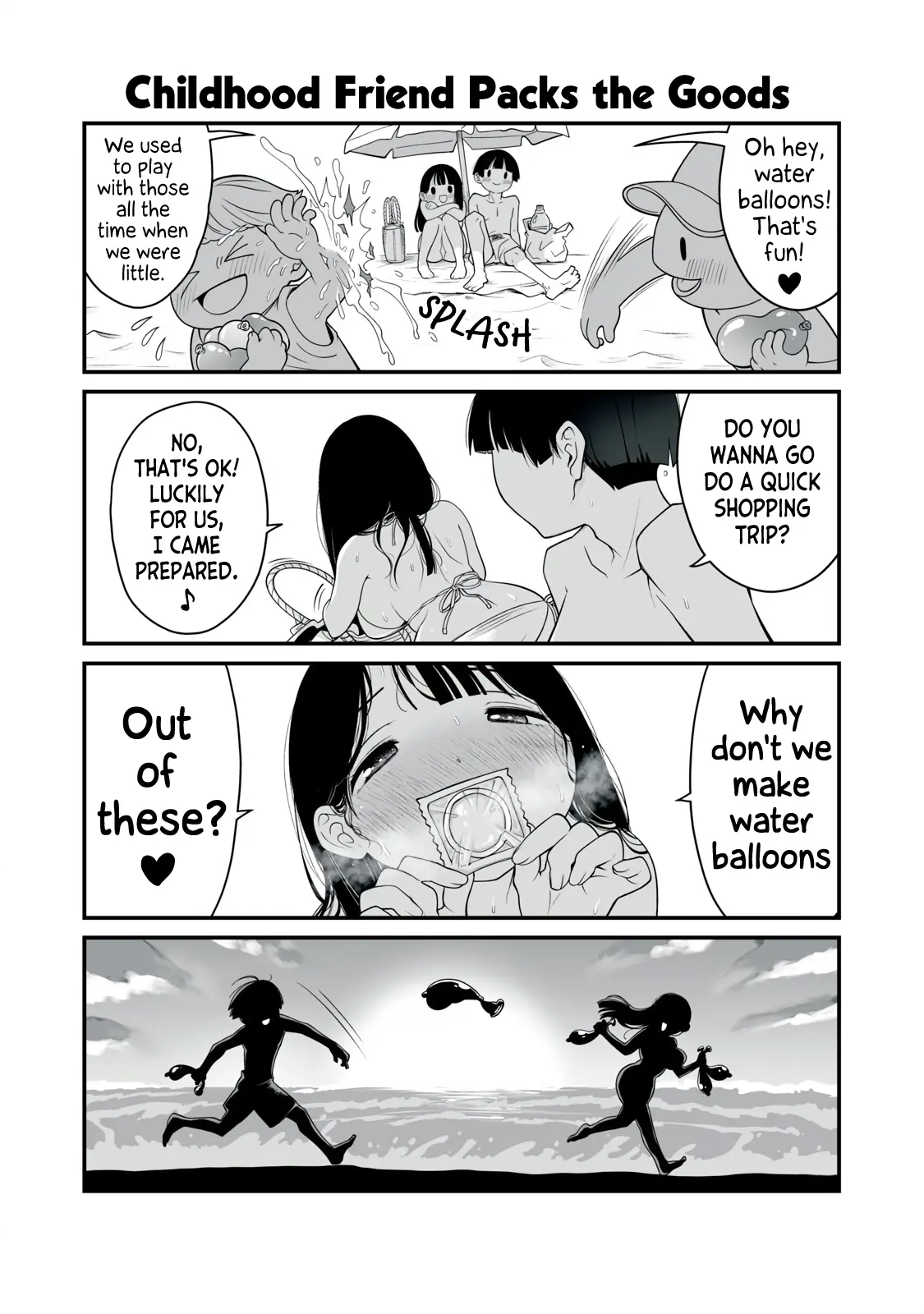 Dou Ganbattemo H ni Nacchau Osananajimi Chapter 8 - page 5