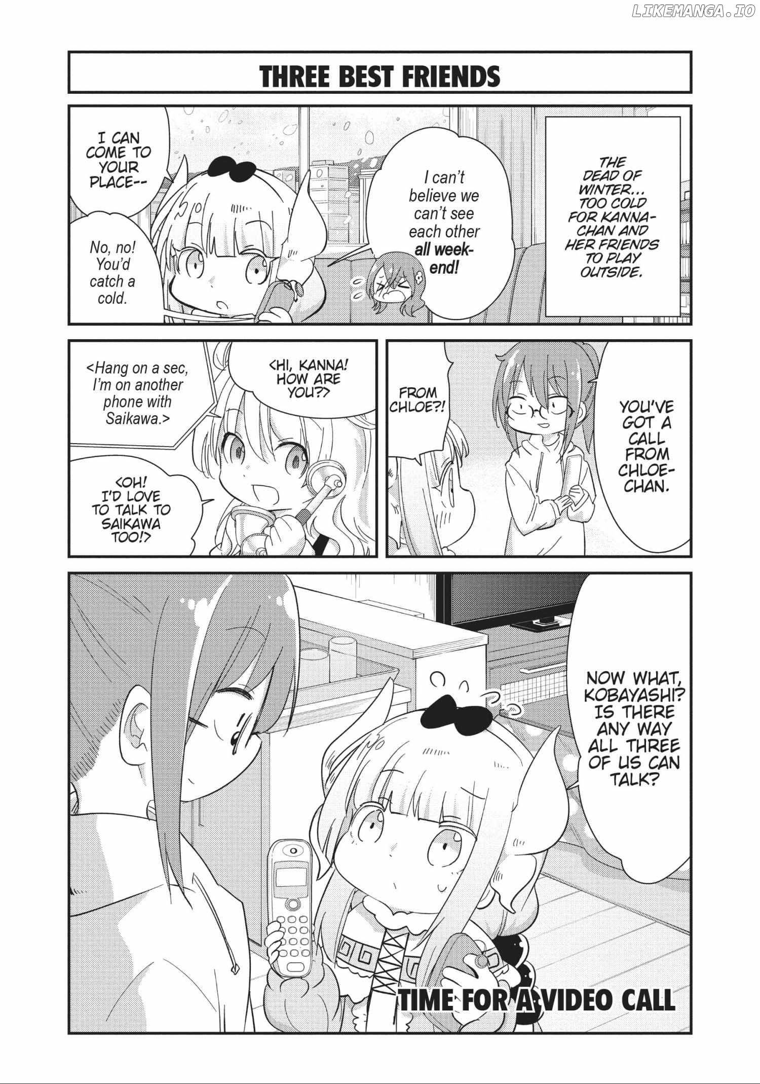 Kobayashi-san Chi no Maid Dragon: Kanna no Nichijou Chapter 99 - page 5