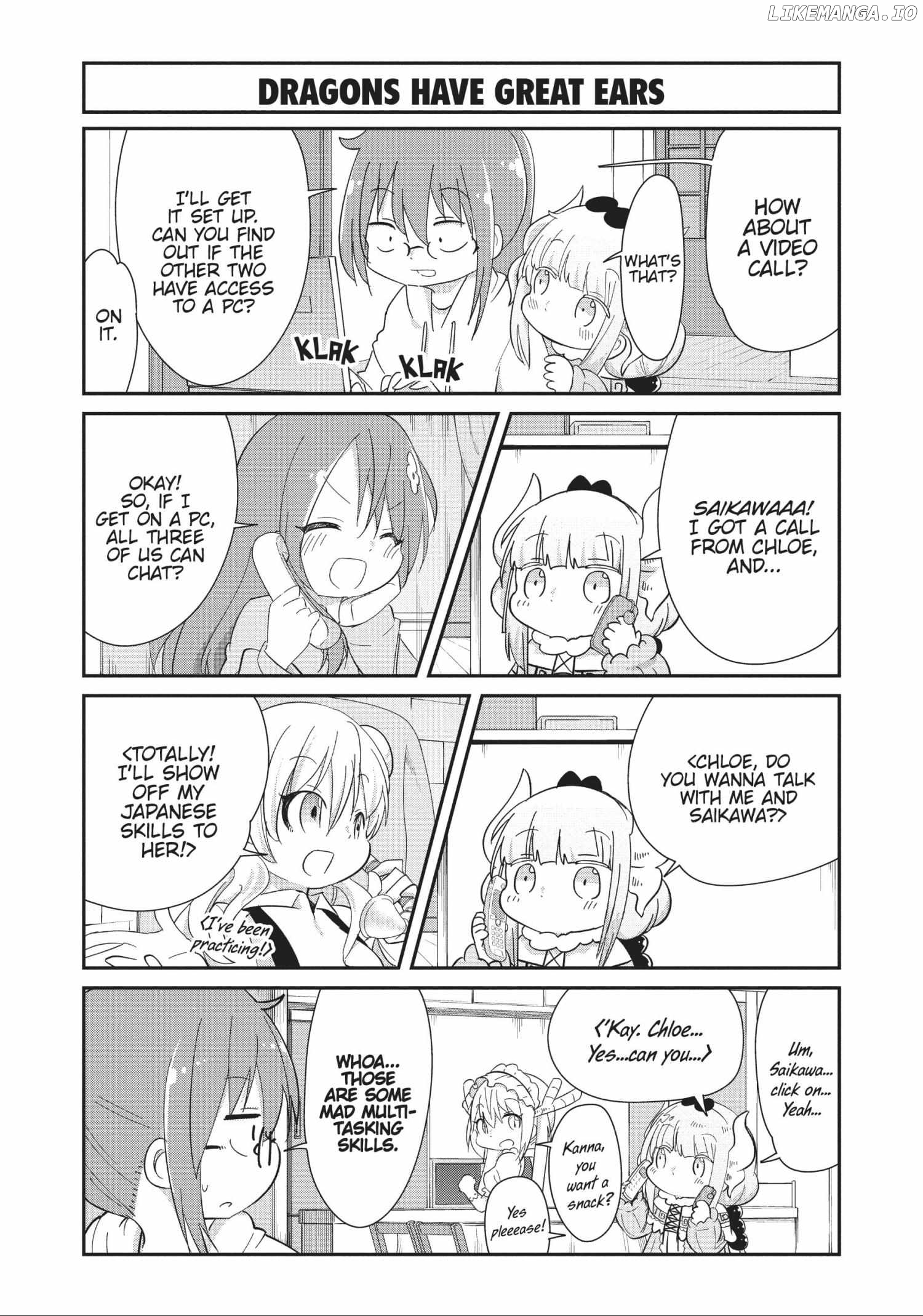 Kobayashi-san Chi no Maid Dragon: Kanna no Nichijou Chapter 99 - page 6
