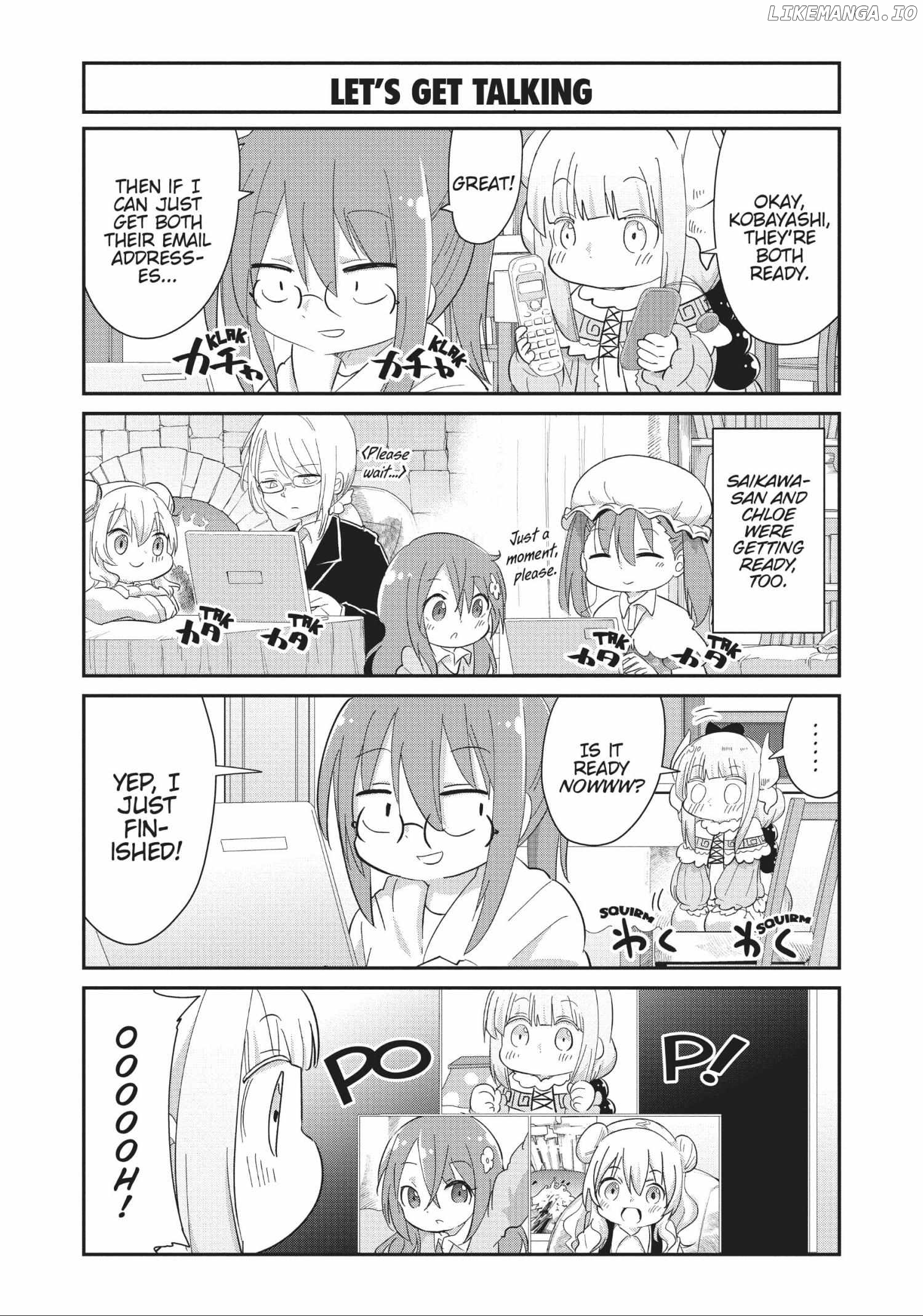 Kobayashi-san Chi no Maid Dragon: Kanna no Nichijou Chapter 99 - page 7