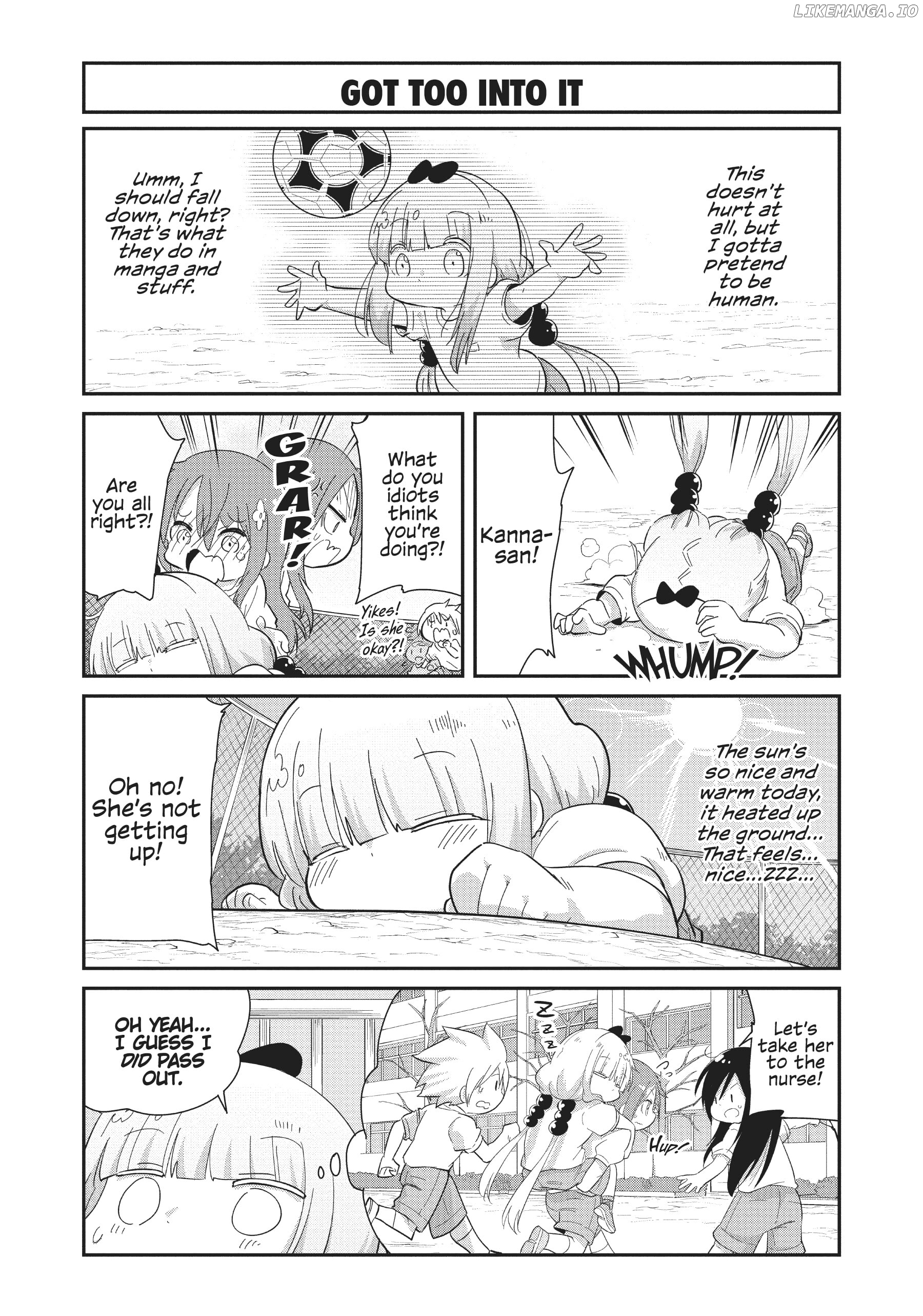 Kobayashi-san Chi no Maid Dragon: Kanna no Nichijou Chapter 100 - page 3
