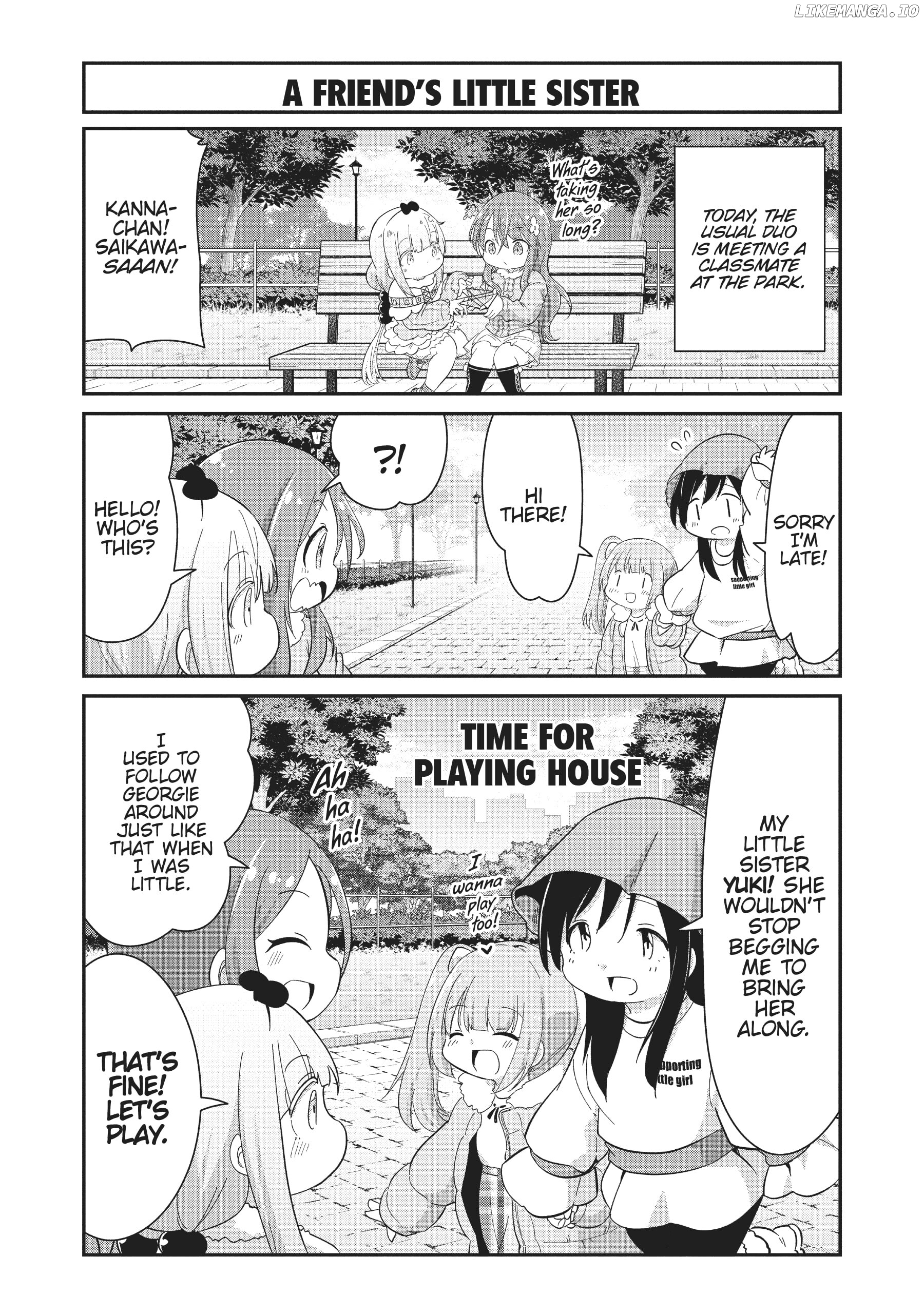 Kobayashi-san Chi no Maid Dragon: Kanna no Nichijou Chapter 101 - page 1
