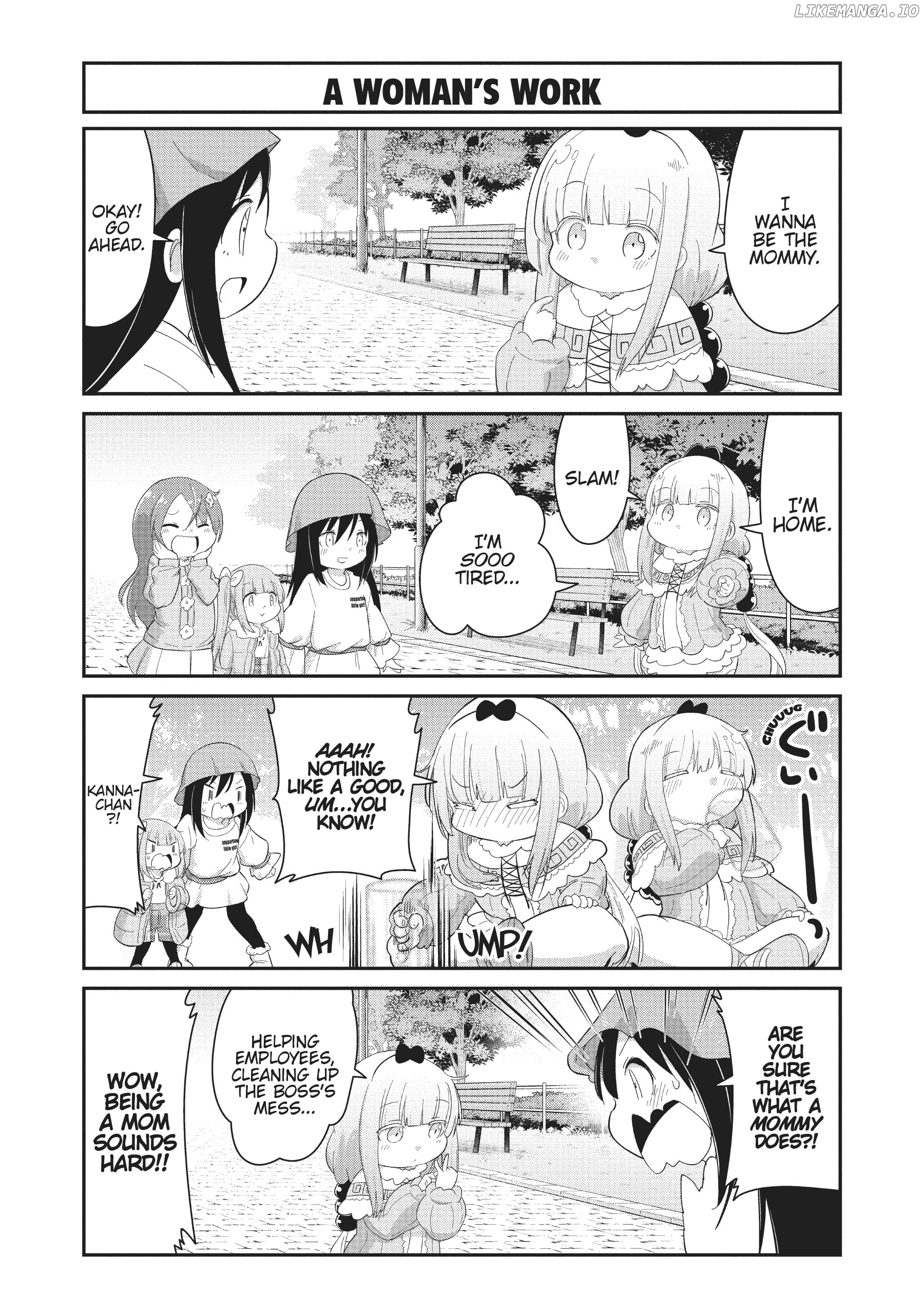 Kobayashi-san Chi no Maid Dragon: Kanna no Nichijou Chapter 101 - page 3