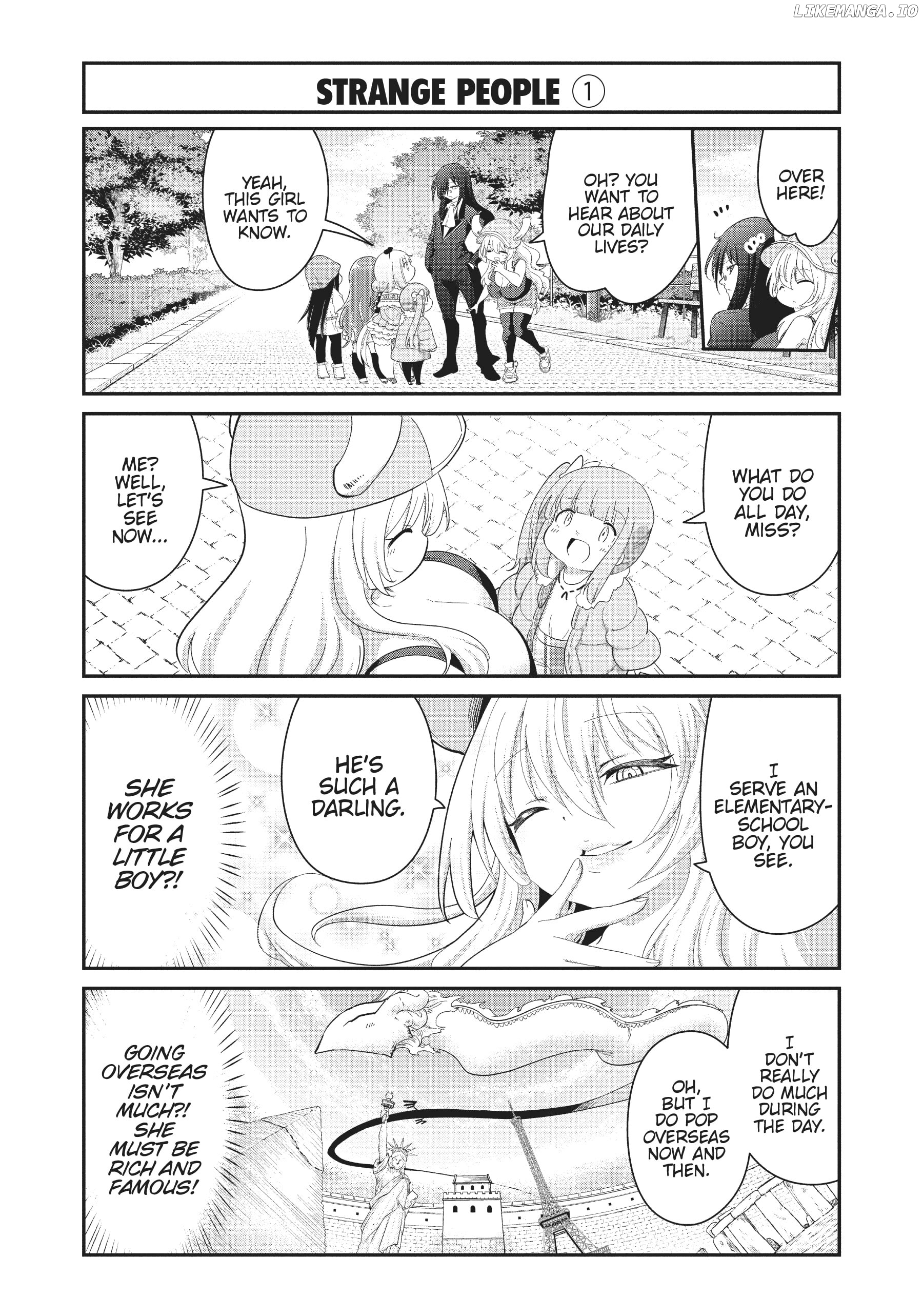 Kobayashi-san Chi no Maid Dragon: Kanna no Nichijou Chapter 101 - page 7