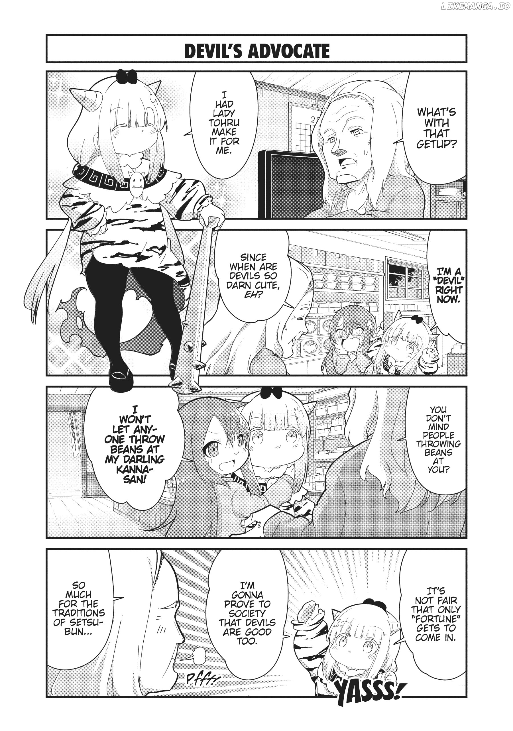 Kobayashi-san Chi no Maid Dragon: Kanna no Nichijou Chapter 102 - page 14