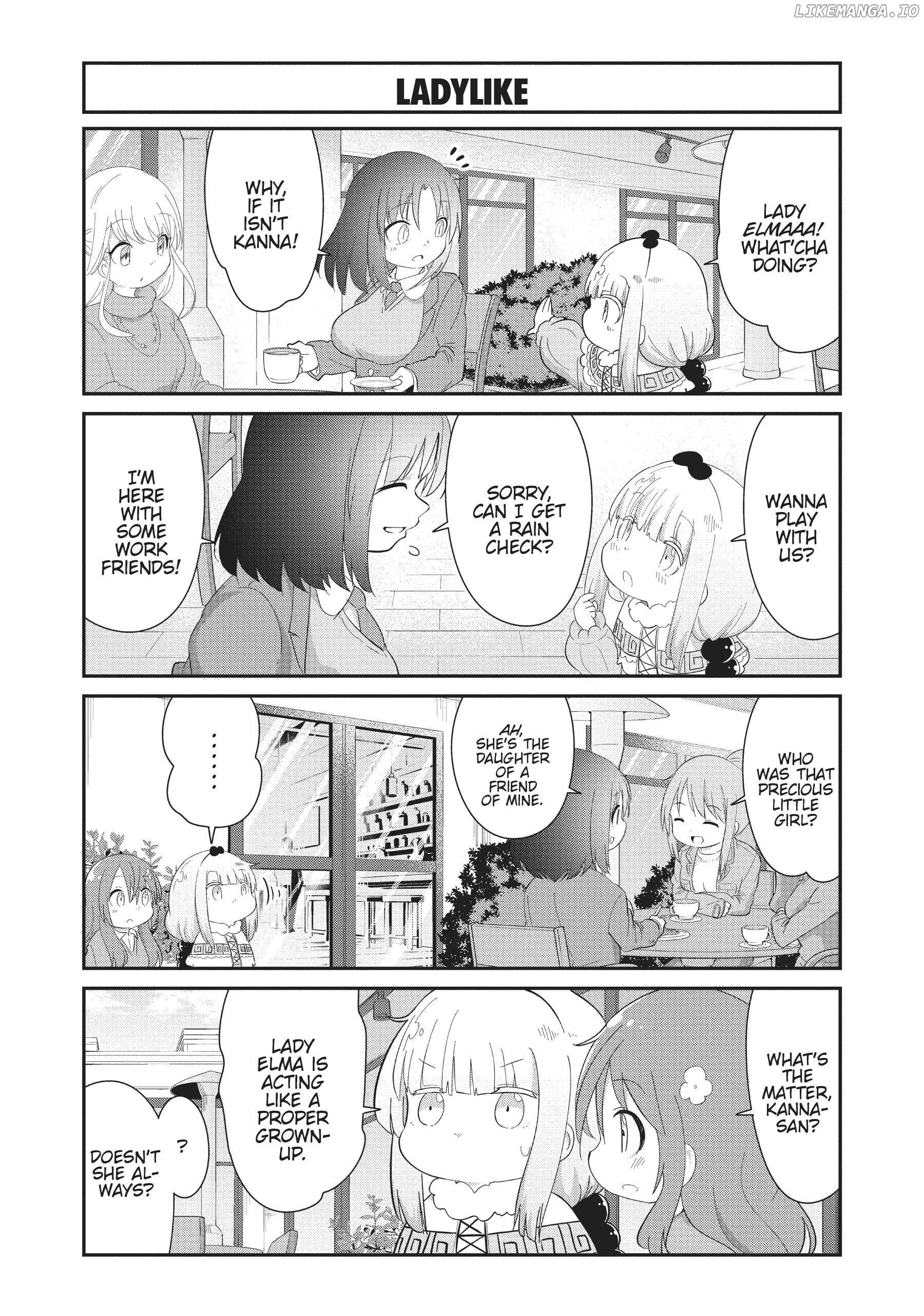 Kobayashi-san Chi no Maid Dragon: Kanna no Nichijou Chapter 102 - page 2