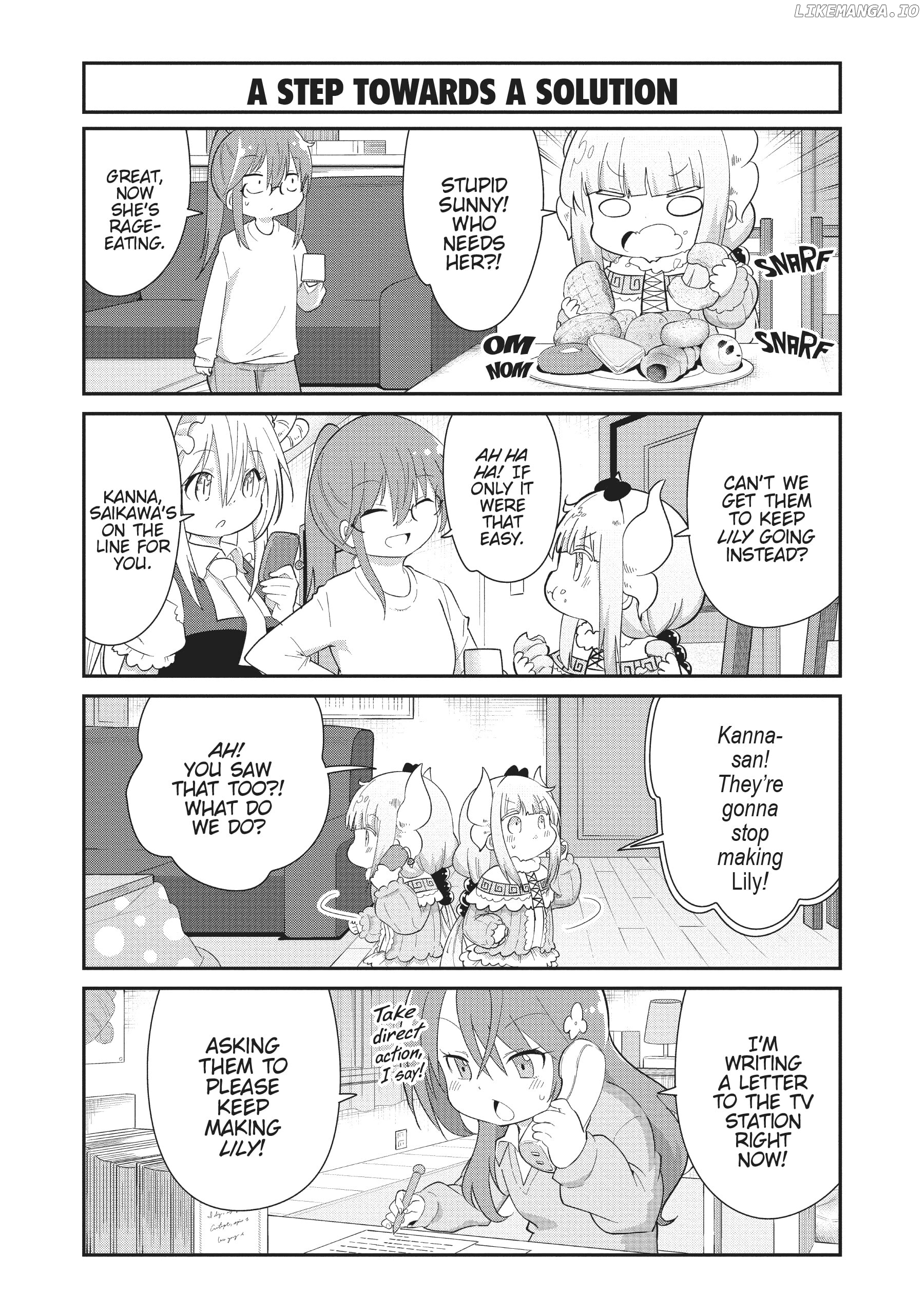 Kobayashi-san Chi no Maid Dragon: Kanna no Nichijou Chapter 104 - page 4