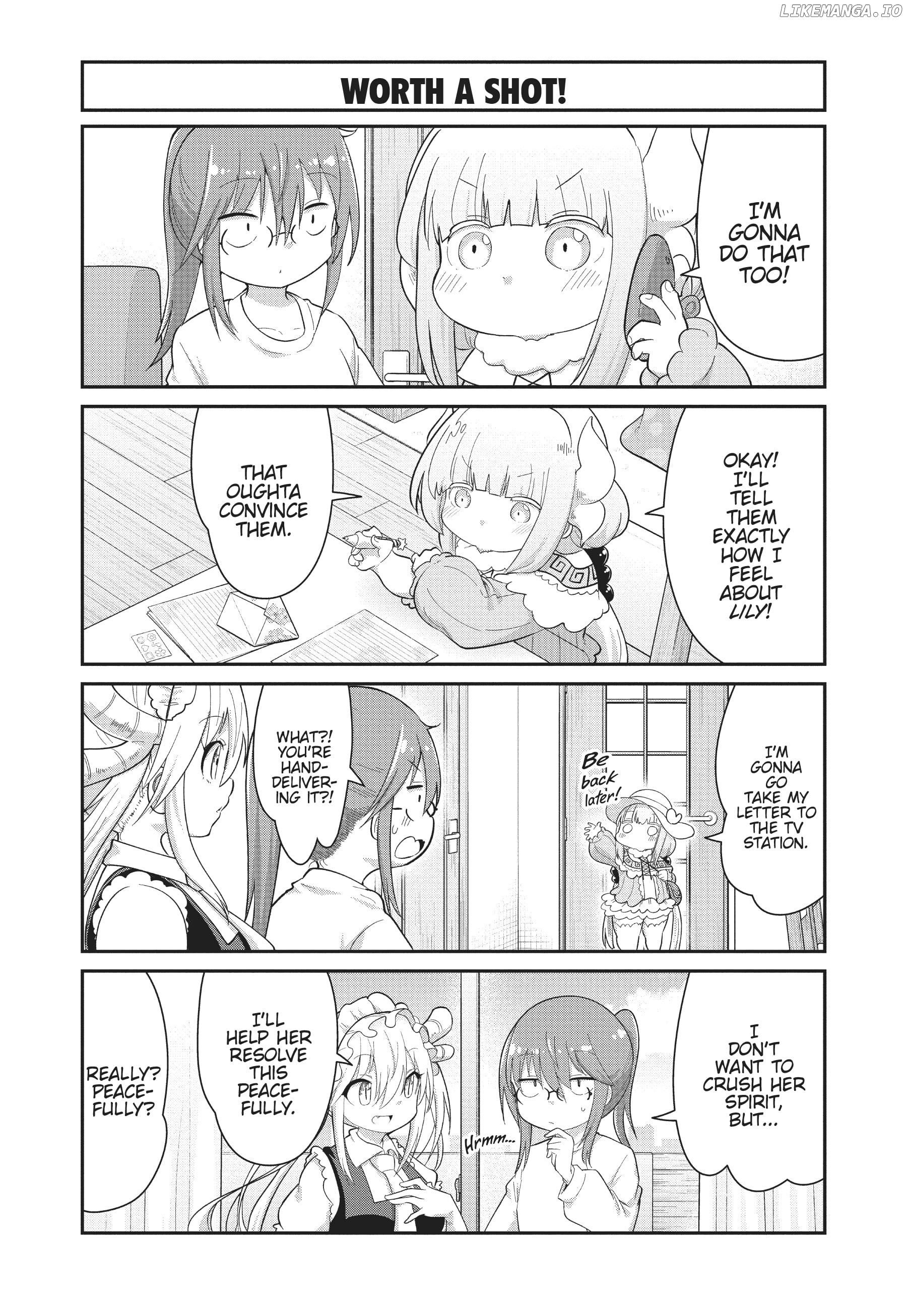 Kobayashi-san Chi no Maid Dragon: Kanna no Nichijou Chapter 104 - page 5