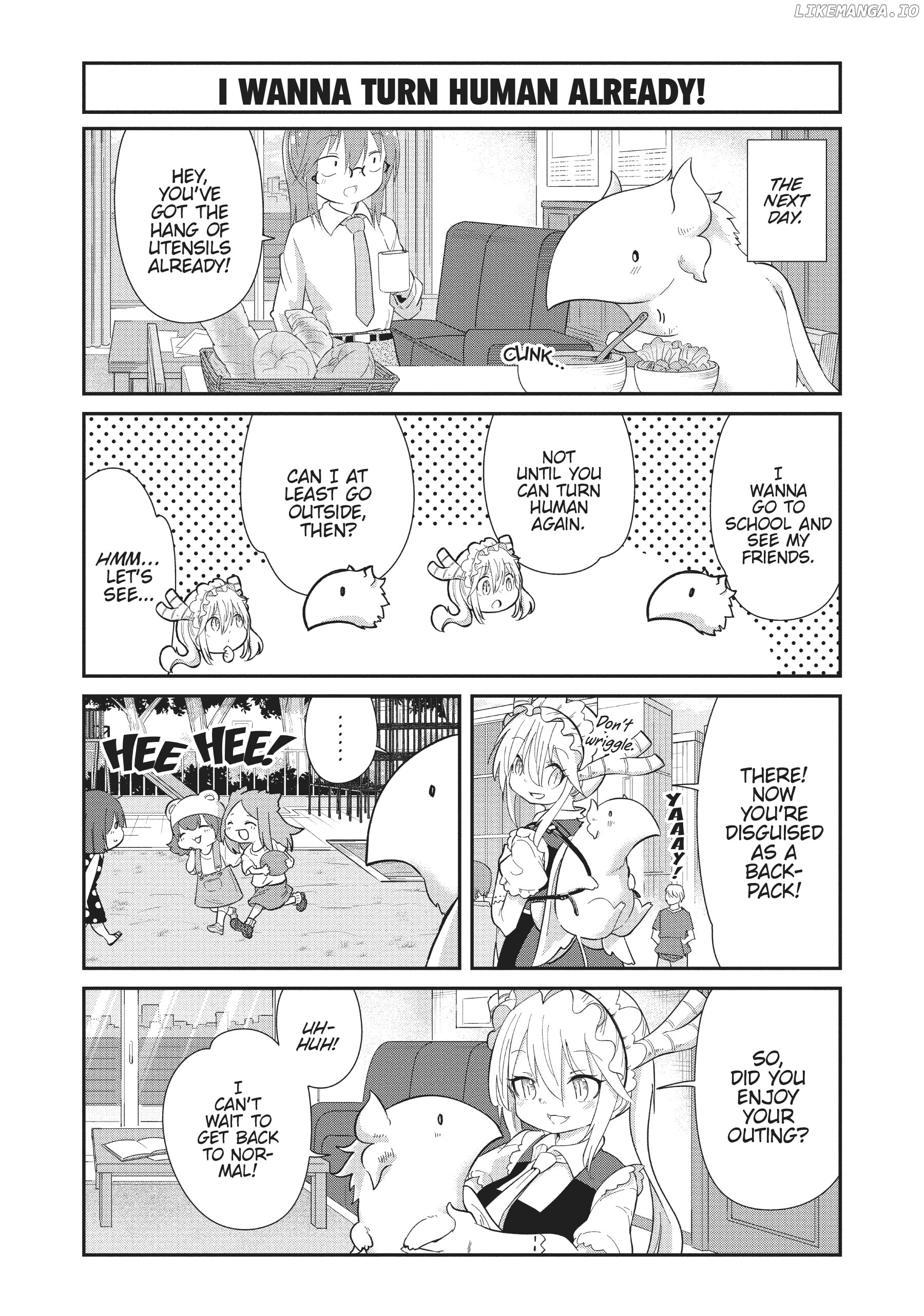 Kobayashi-san Chi no Maid Dragon: Kanna no Nichijou Chapter 105 - page 15