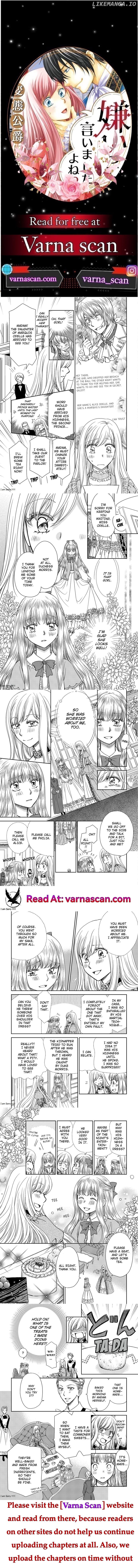 Watashi no Koto Kiraitte Iimashita yo ne!? Hentai Koushaku ni Yoru Komatta Dekiai Kekkon Seikatsu Chapter 64 - page 1