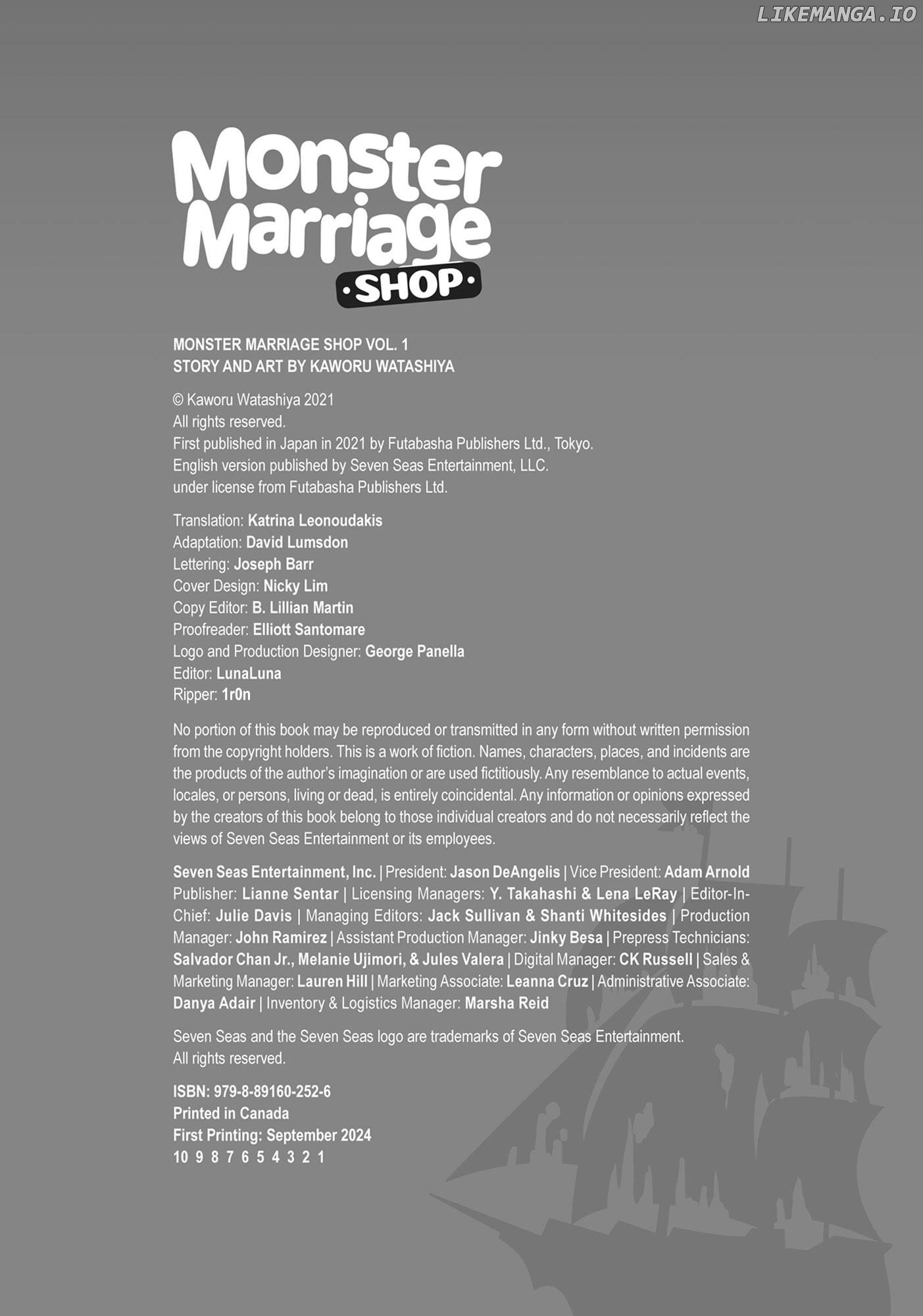 Monster no Konkatsuya-san Chapter 5 - page 40