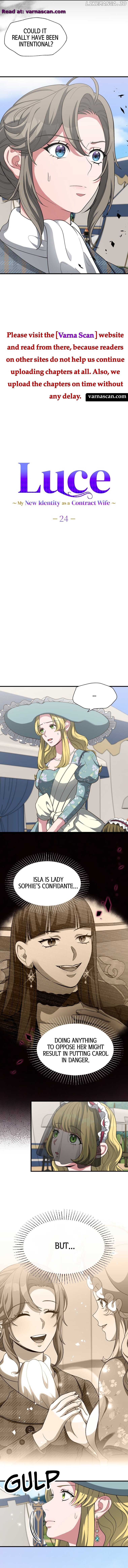 Luce: My New Identity as a Contract Wife Chapter 24 - page 2