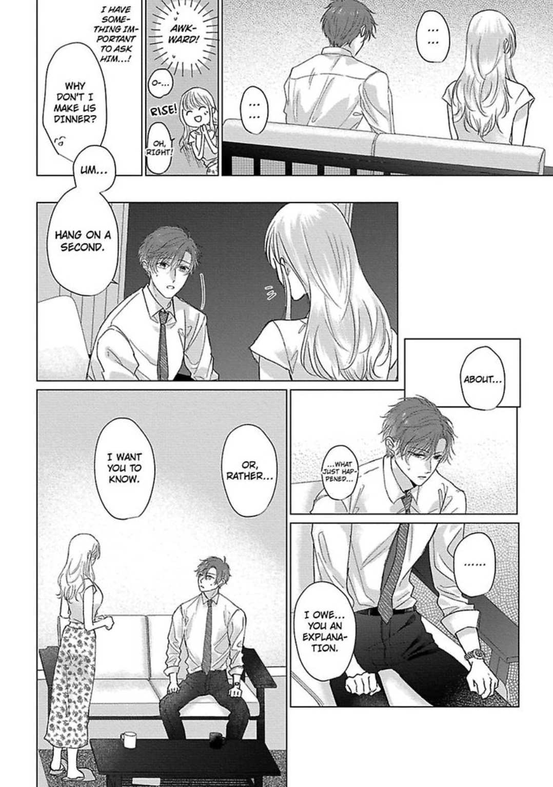 Kon'ya wa Docchi no "Ore" ni Dakaretai? Joushi ga W de Ero Zenkai ni Semattekimasu! Chapter 3 - page 19