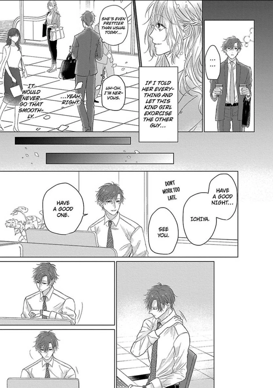 Kon'ya wa Docchi no "Ore" ni Dakaretai? Joushi ga W de Ero Zenkai ni Semattekimasu! Chapter 3 - page 4